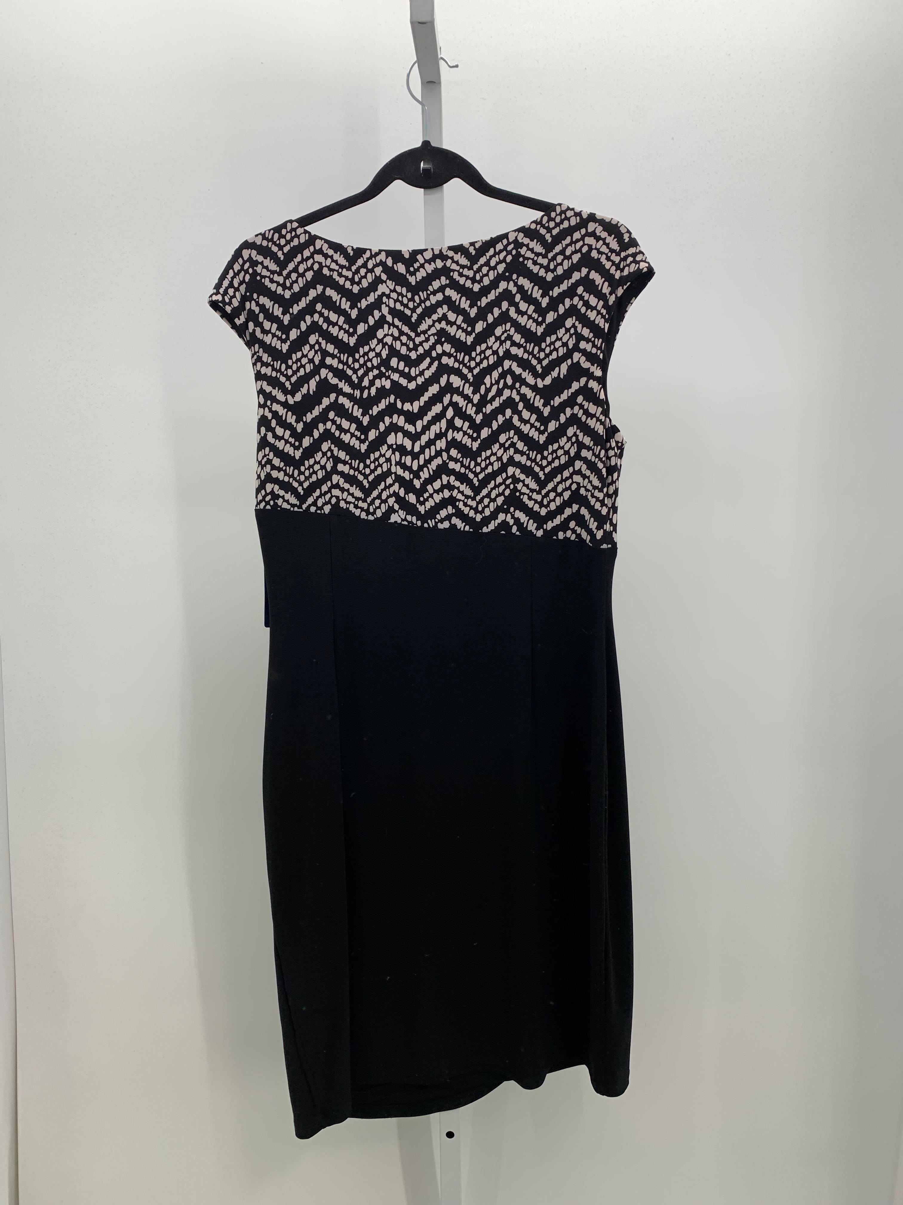 Chaps Size Large Misses Sleeveless Dress