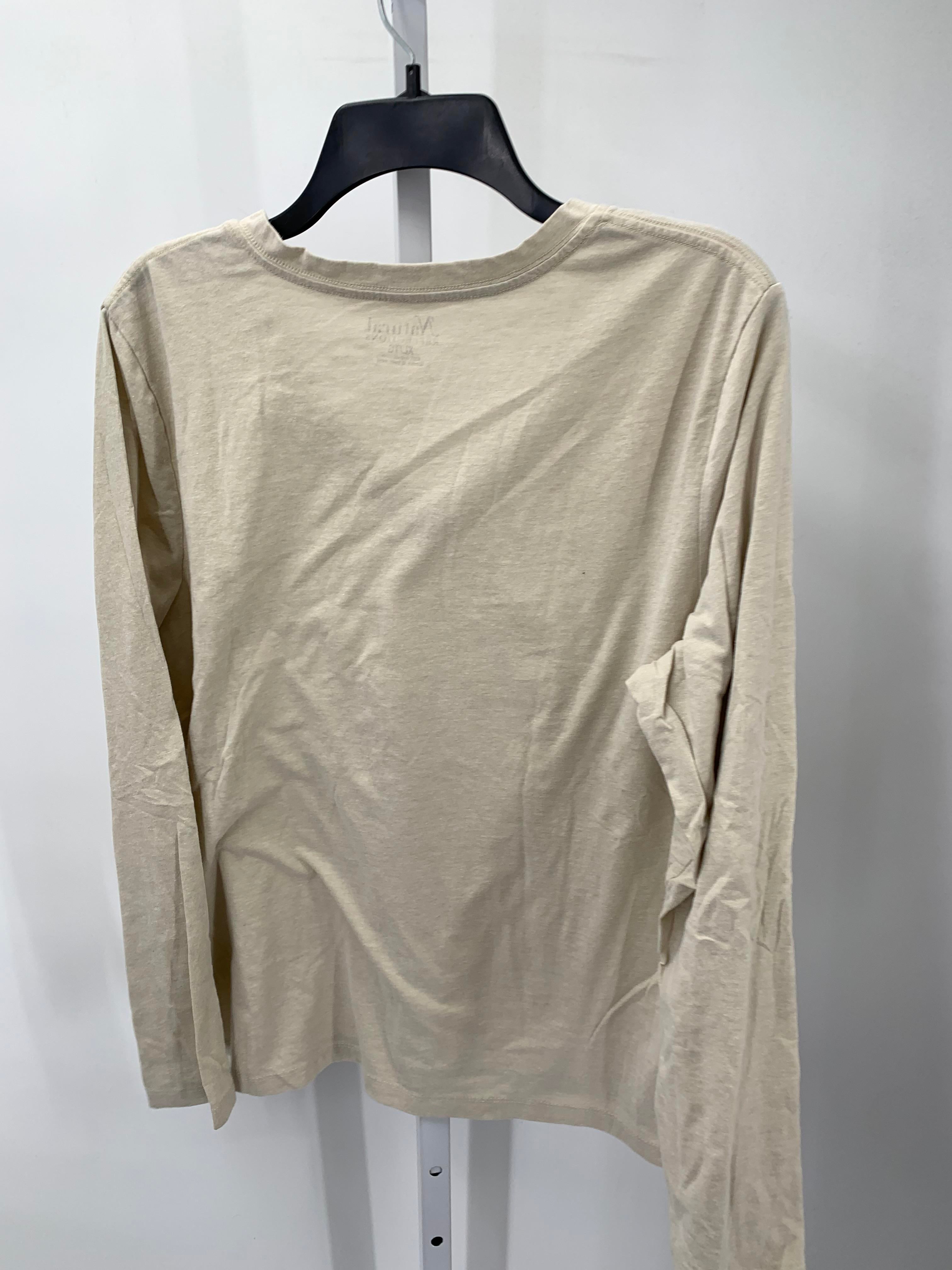 Natural Reflections Size Extra Large Misses Long Sleeve Shirt