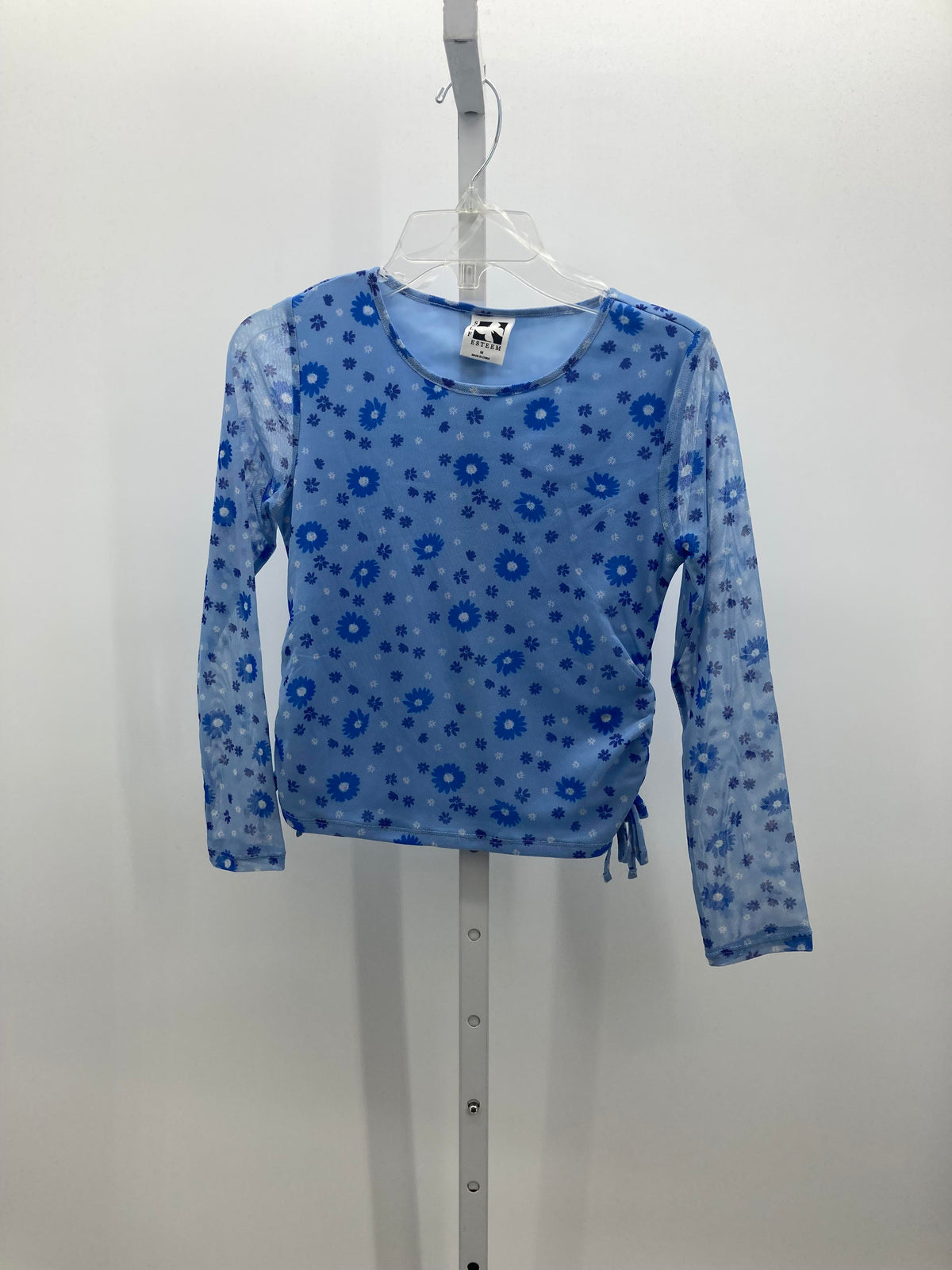 Self Esteem Size 8-10 Girls Long Sleeve Shirt