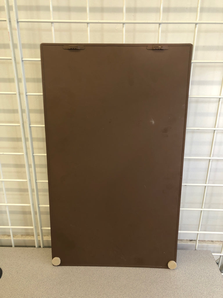 METAL KITCHEN RESERVATION SIGN.