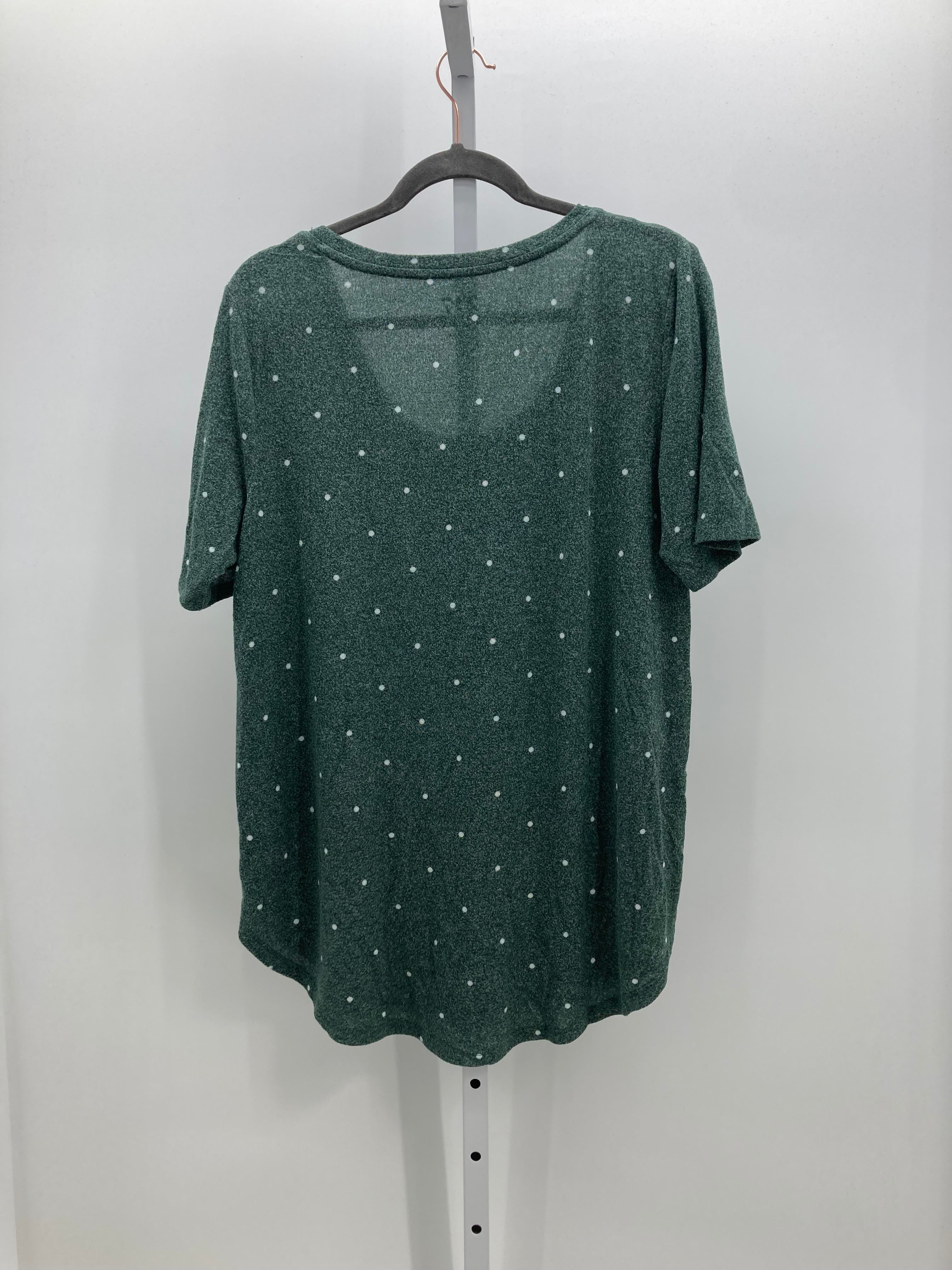 Maurices Size Extra Large Misses Short Sleeve Shirt