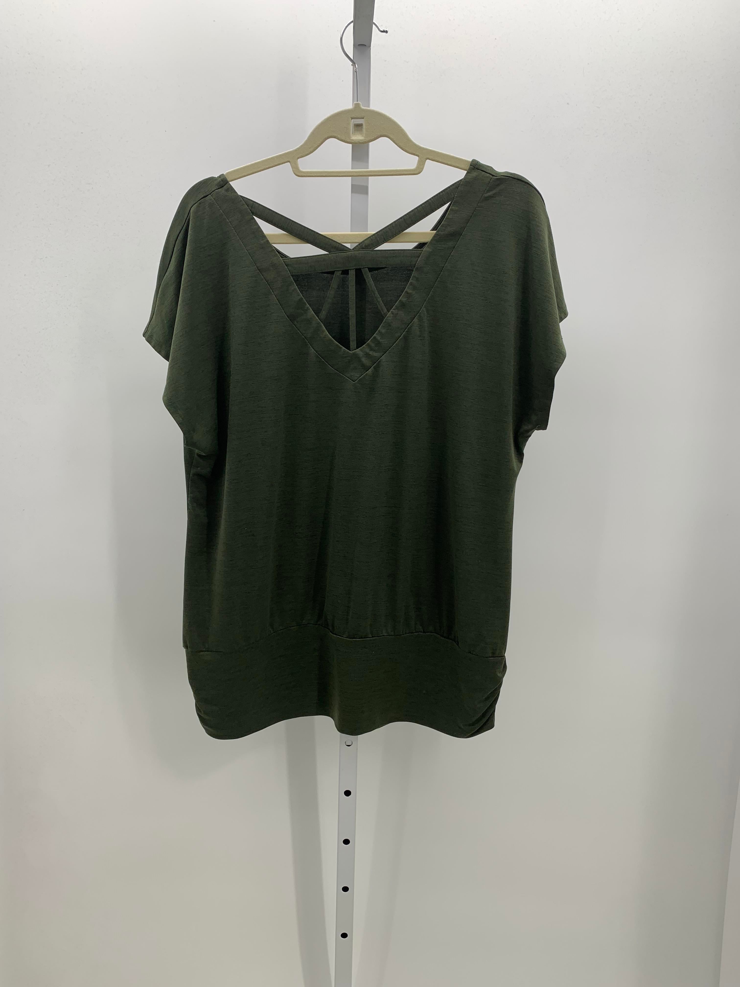 Apt. 9 Size Extra Large Misses Short Sleeve Shirt