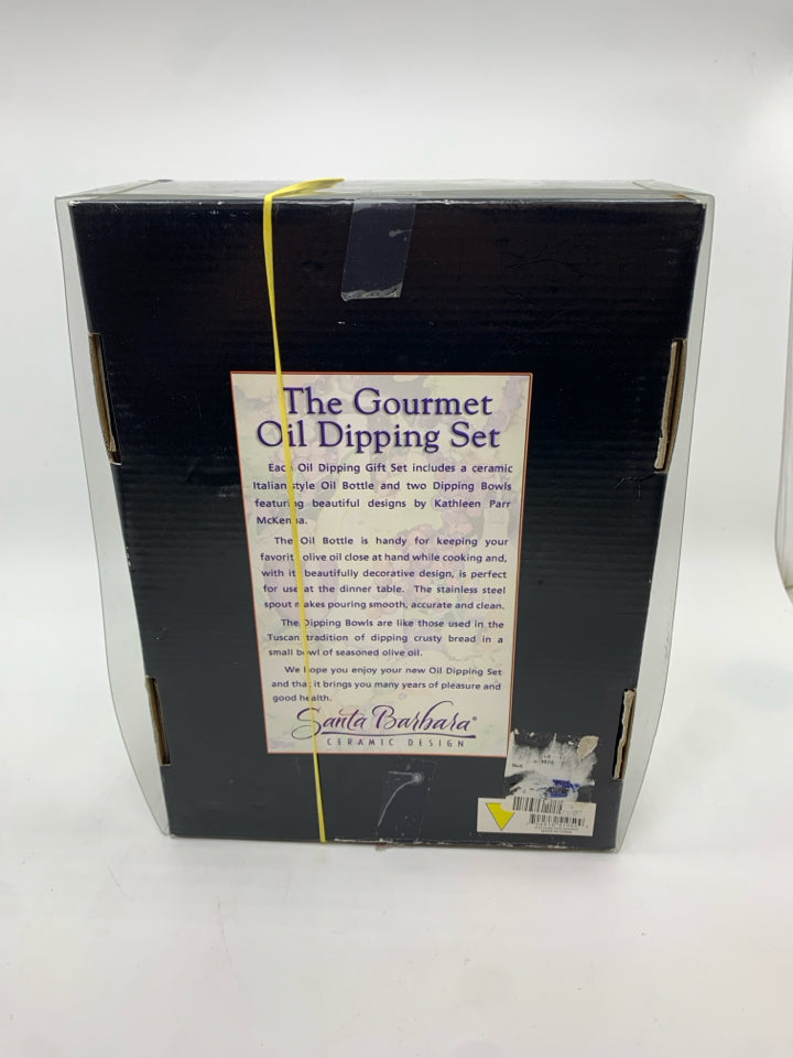 NIP 3 PC GOURMET OIL DIPPING SET