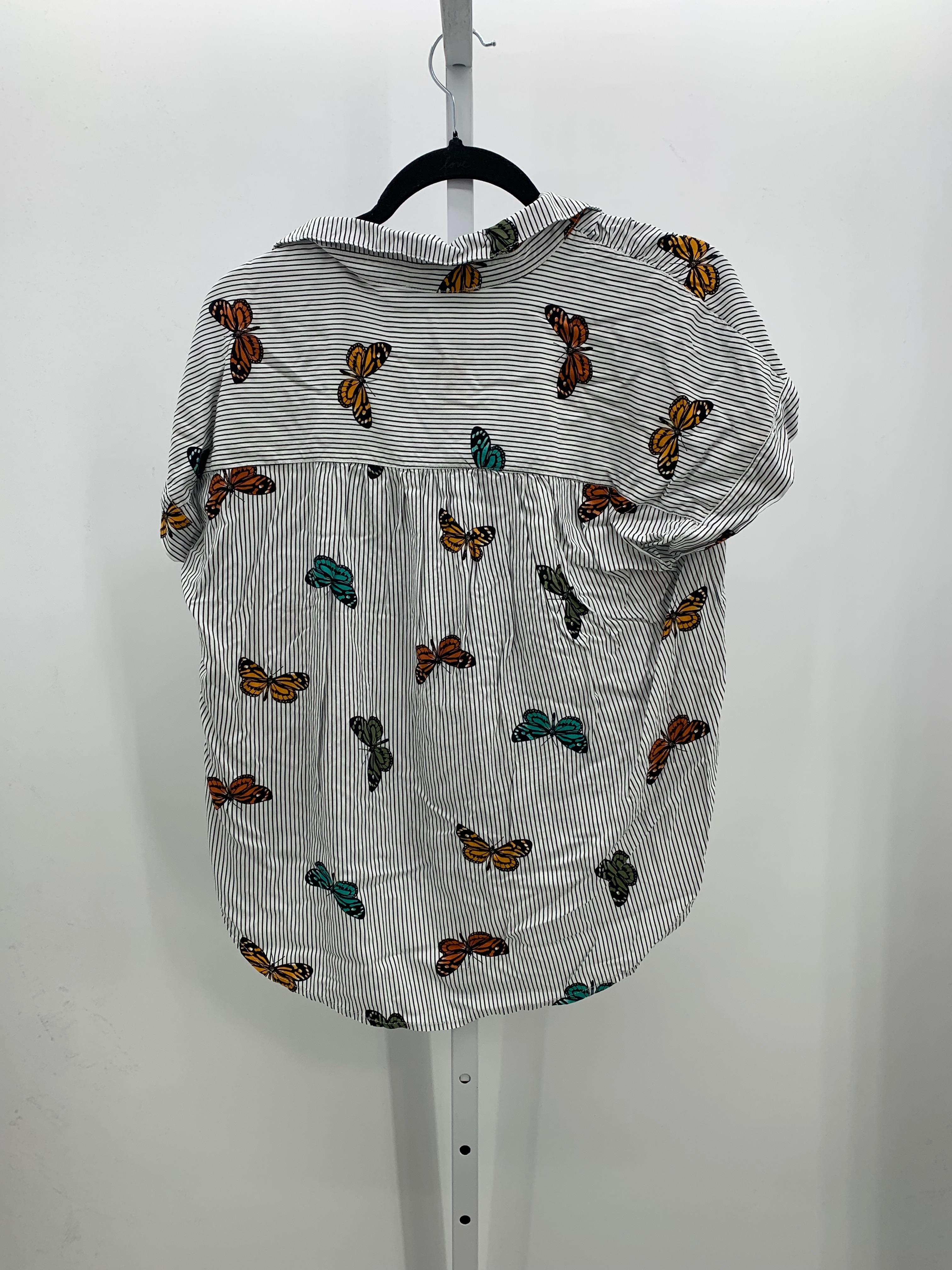 Jane + Delancey Size Small Misses Short Sleeve Shirt