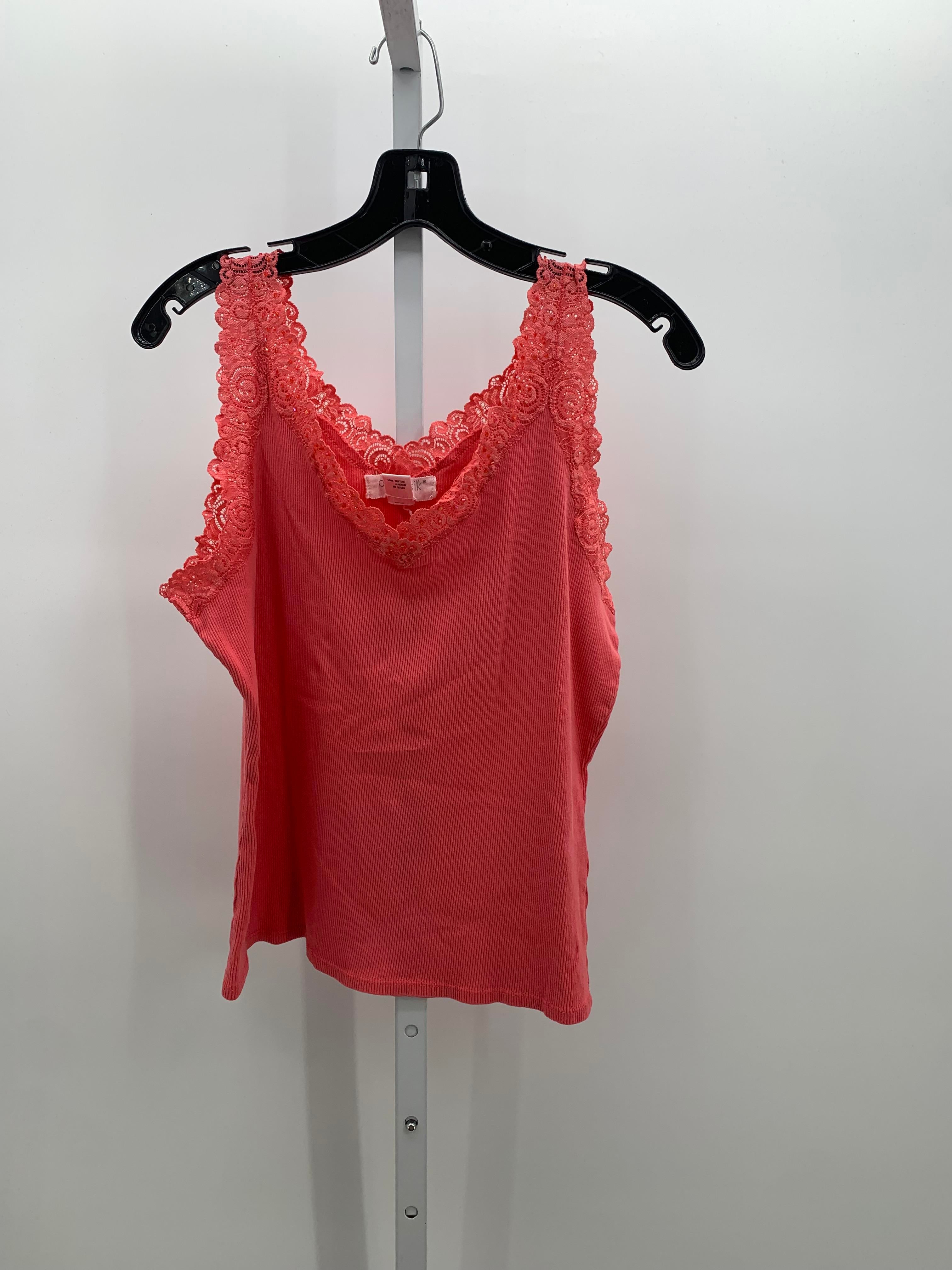 August Silk Size Extra Large Misses Tank