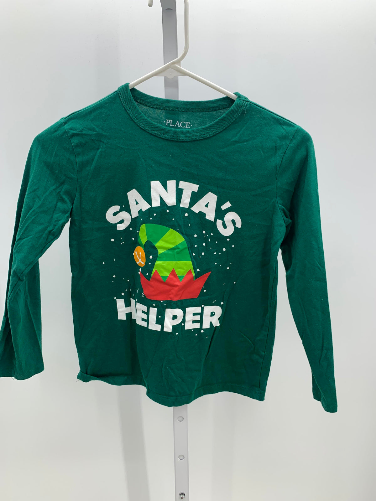 LONG SLV SHIRT SANTA'S HELPER