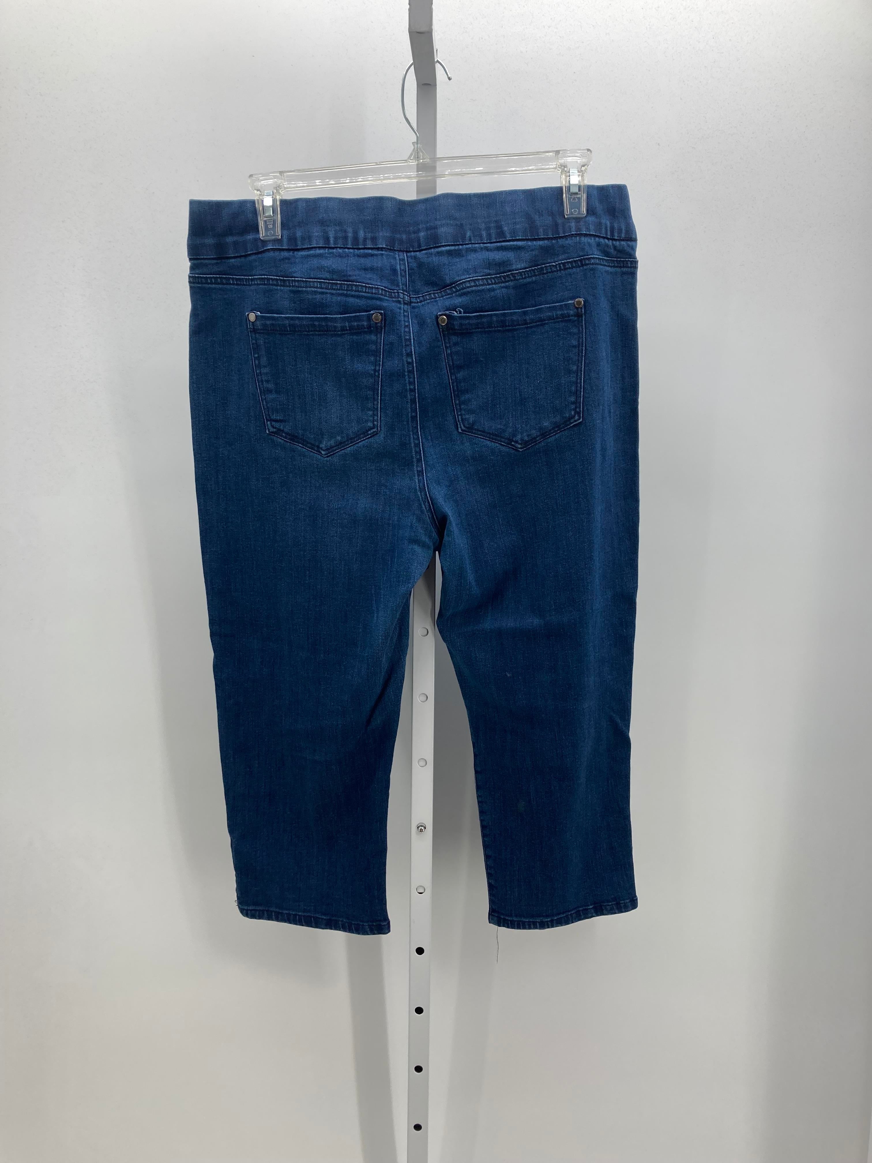 Avenue Size 14/16 W Womens Capri Pants
