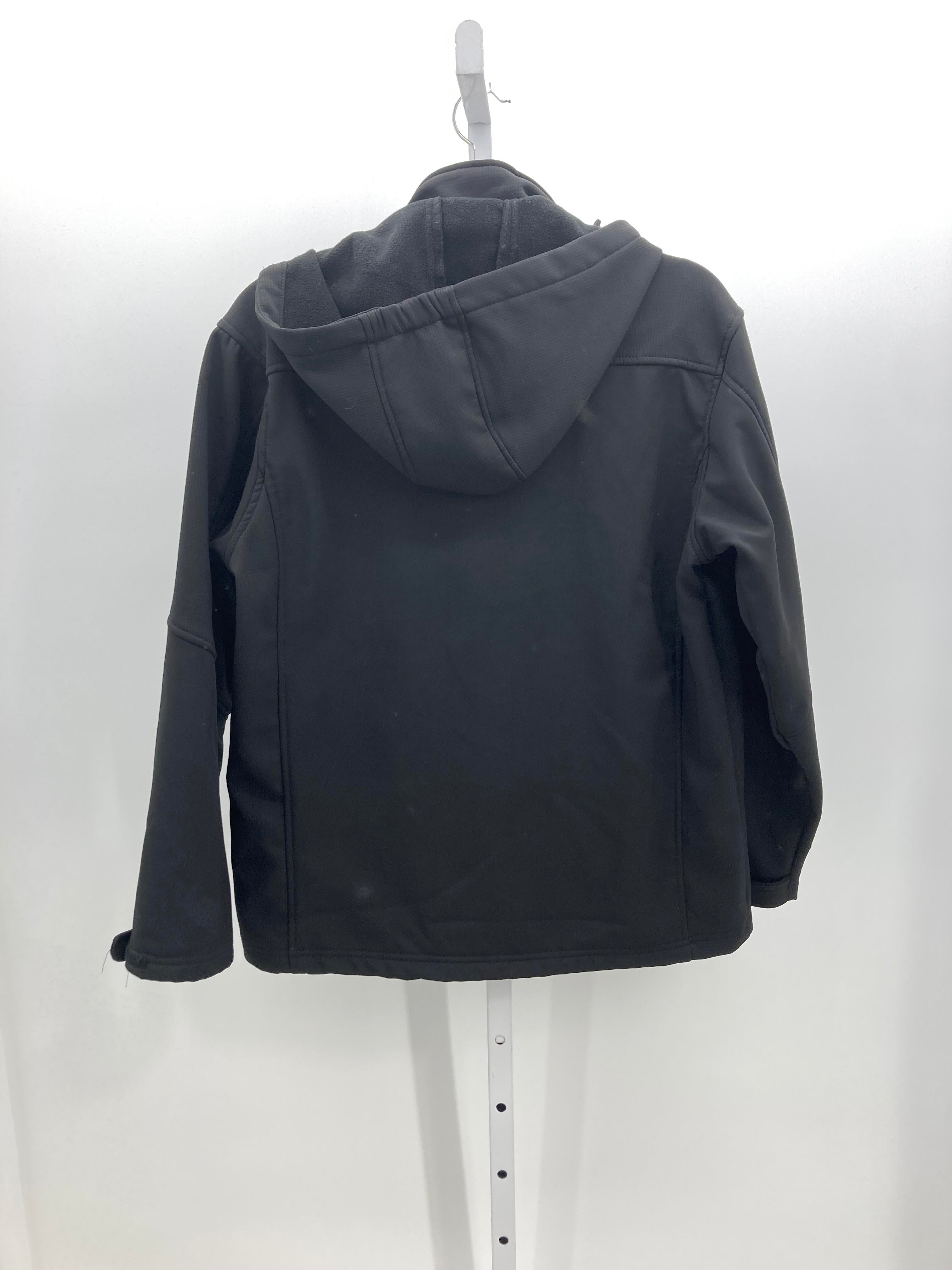 HOODED ZIP UP JACKET.