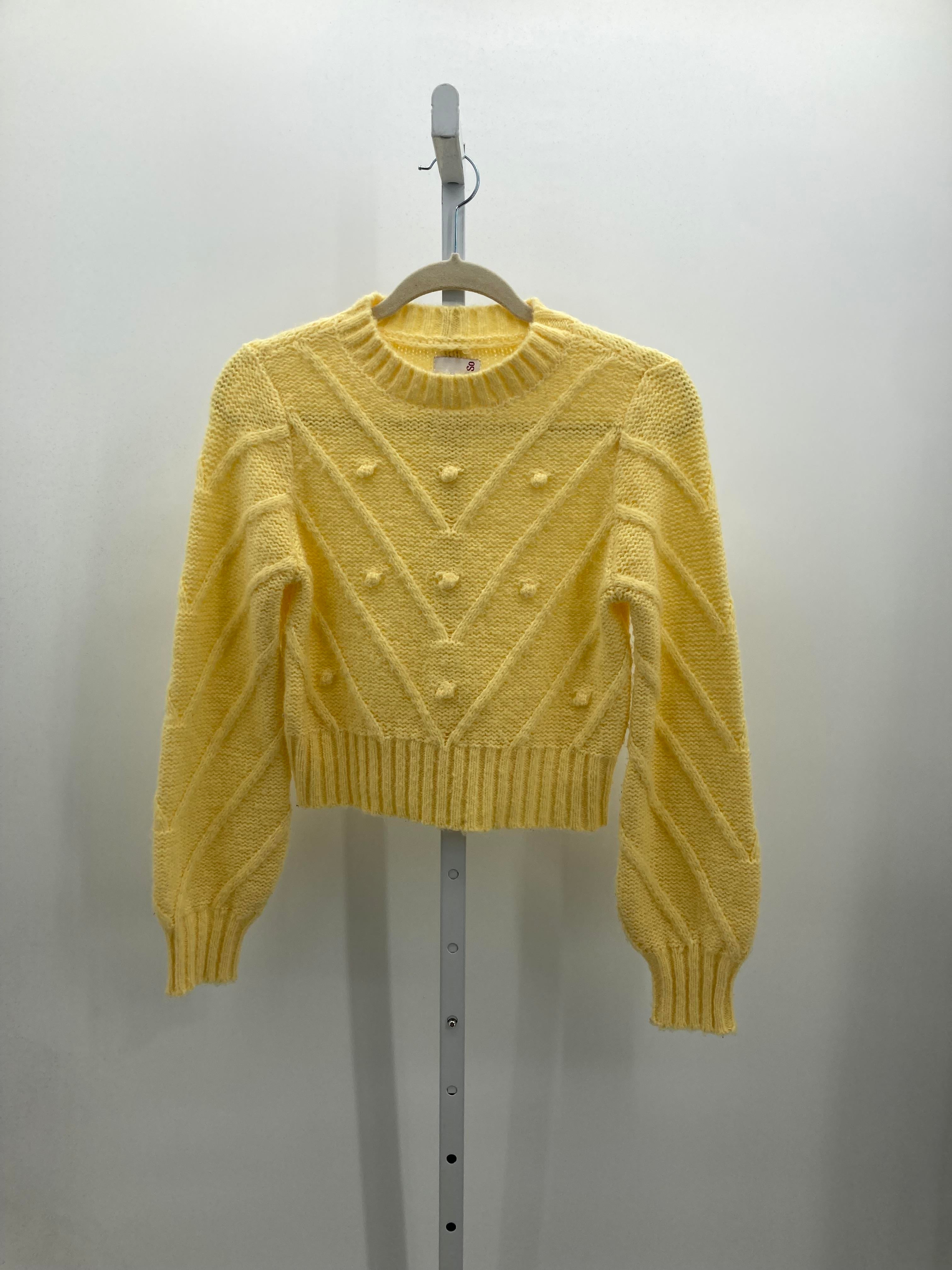 SO Size X Small Juniors Long Sleeve Sweater