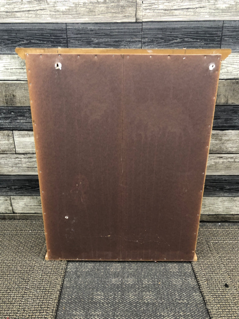 WOOD WALL CABINET /SHELF.