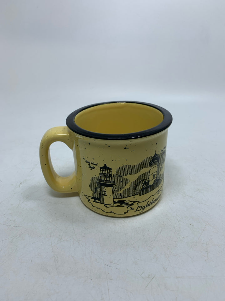 LIGHT HOUSES OF MARTHA VINEYARD MUG.