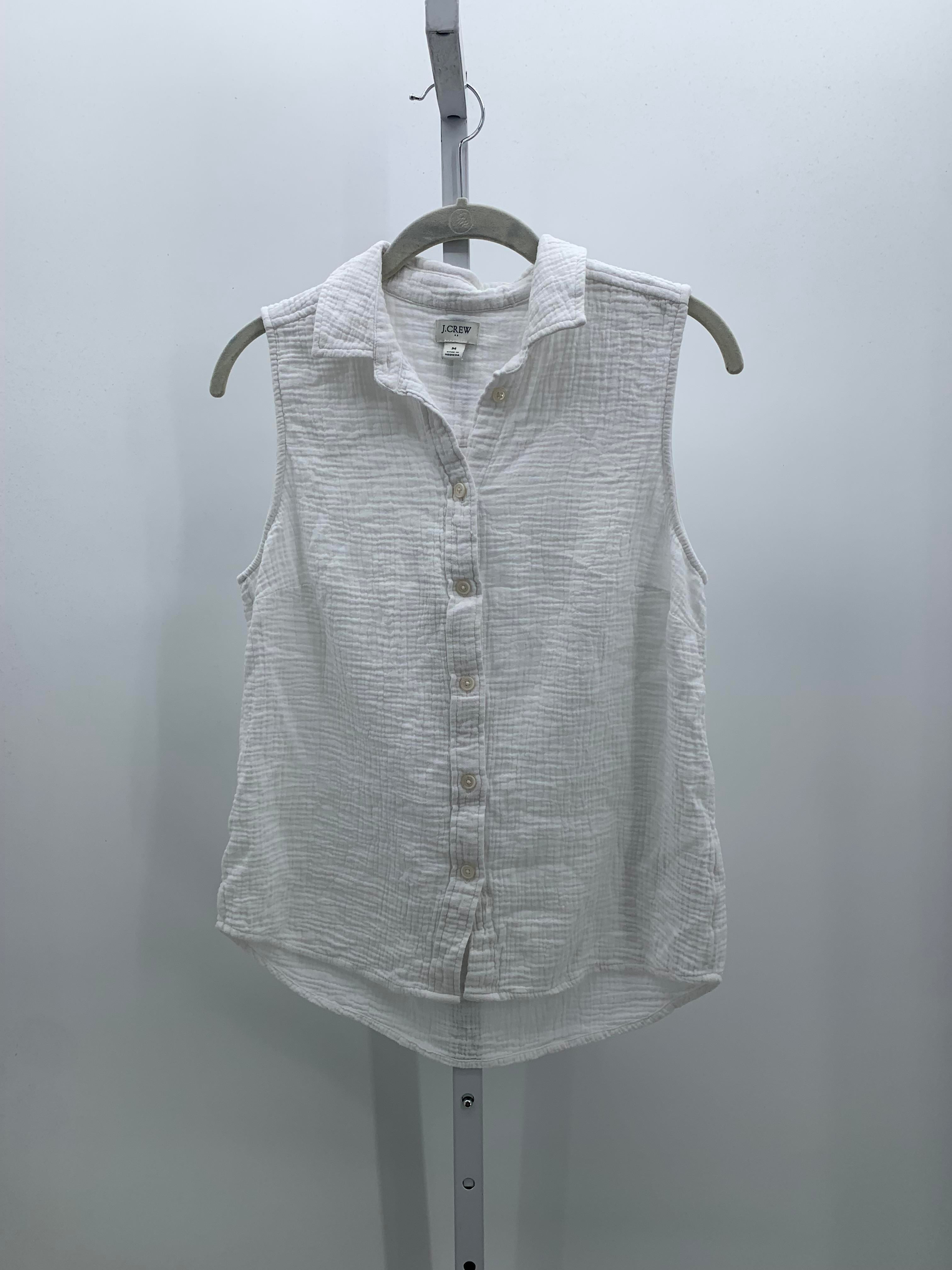 J. Crew Size Medium Misses Sleeveless Shirt