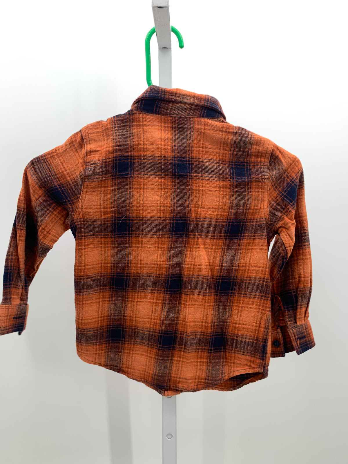 PLAID BTN DOWN