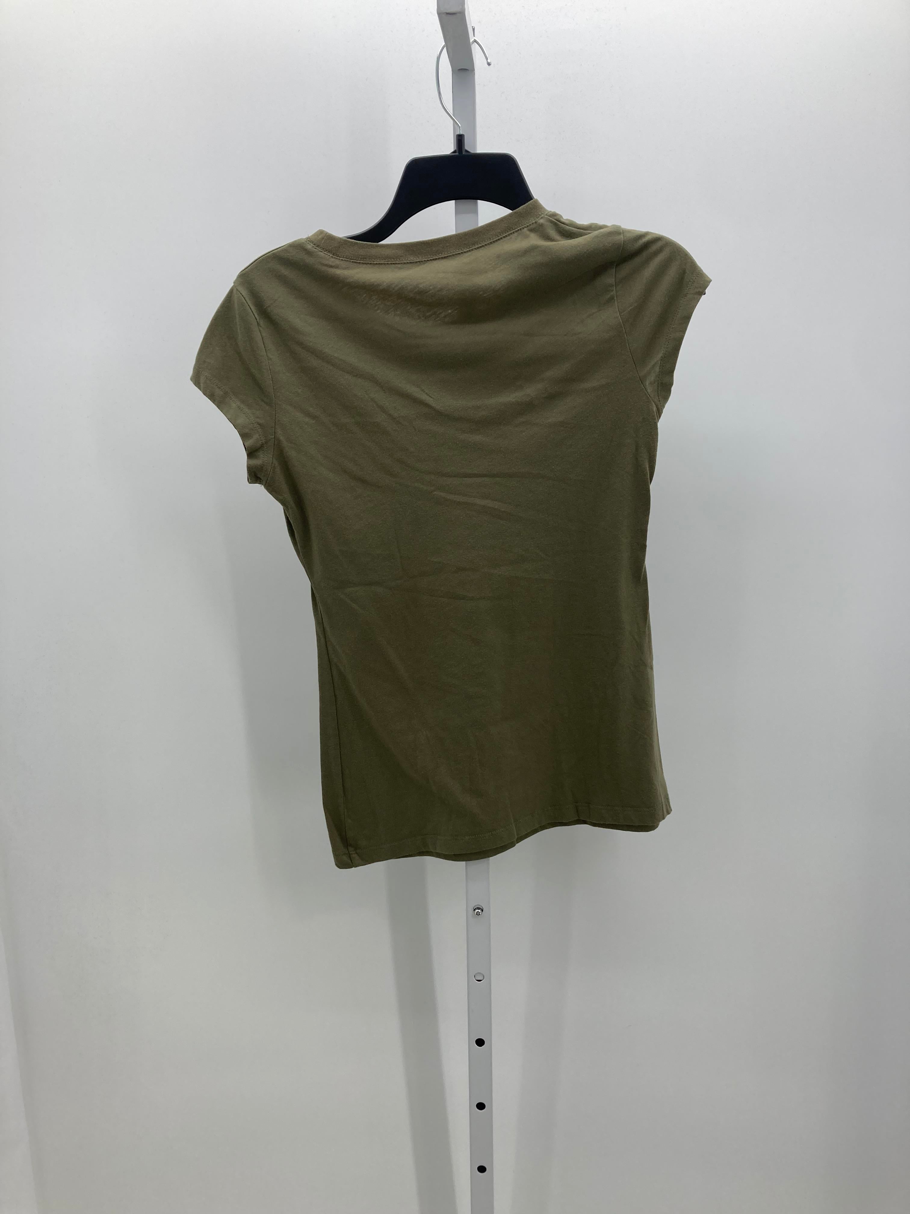 Wound Up Size Small Juniors Short Sleeve Shirt