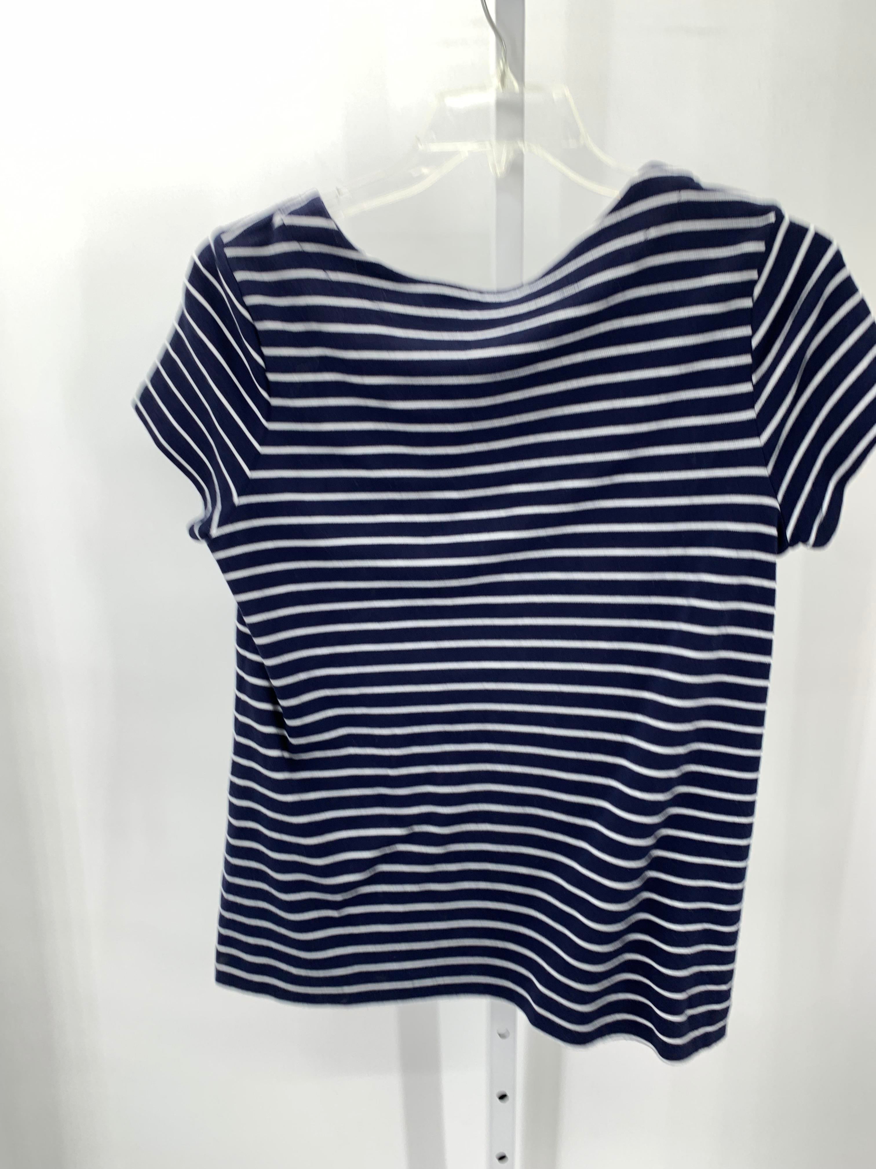 Croft & Barrow Size Medium Misses Short Sleeve Shirt
