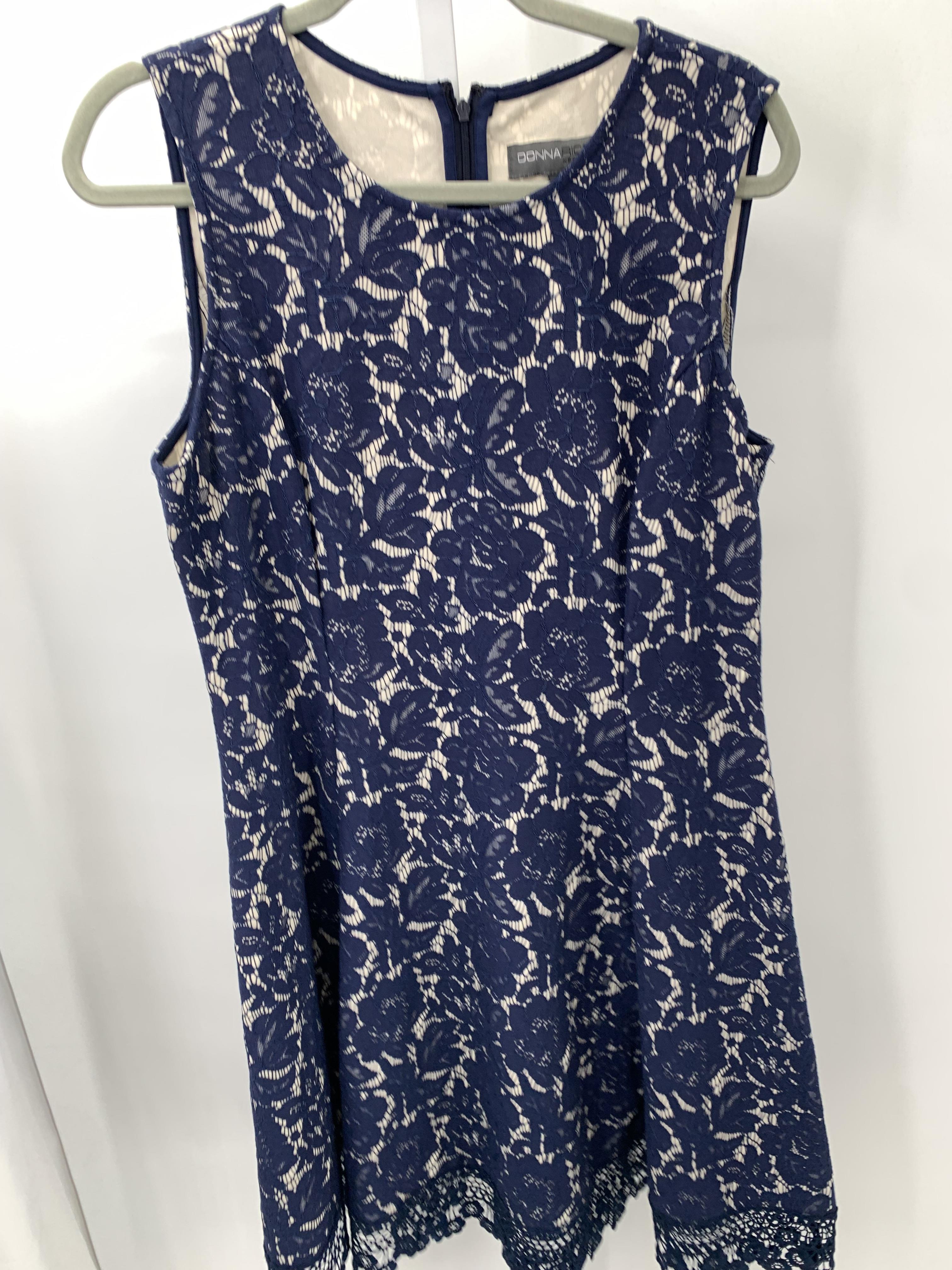 Donna Rico Size 14 Misses Sleeveless Dress
