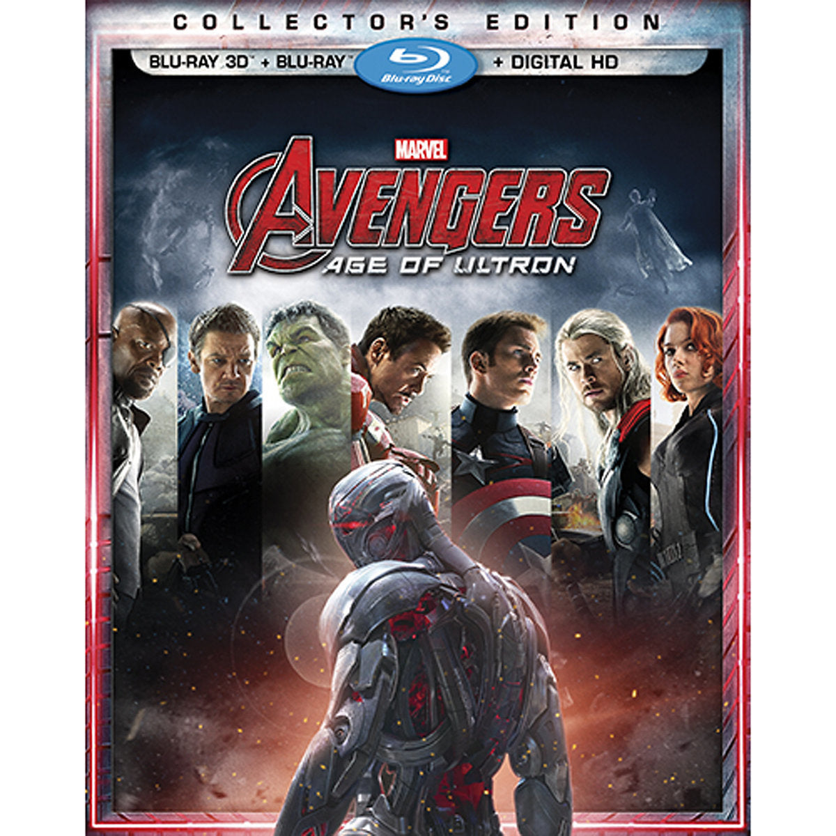 Avengers: Age of Ultron (Blu-Ray 3D + Blu-Ray + Digital HD) -