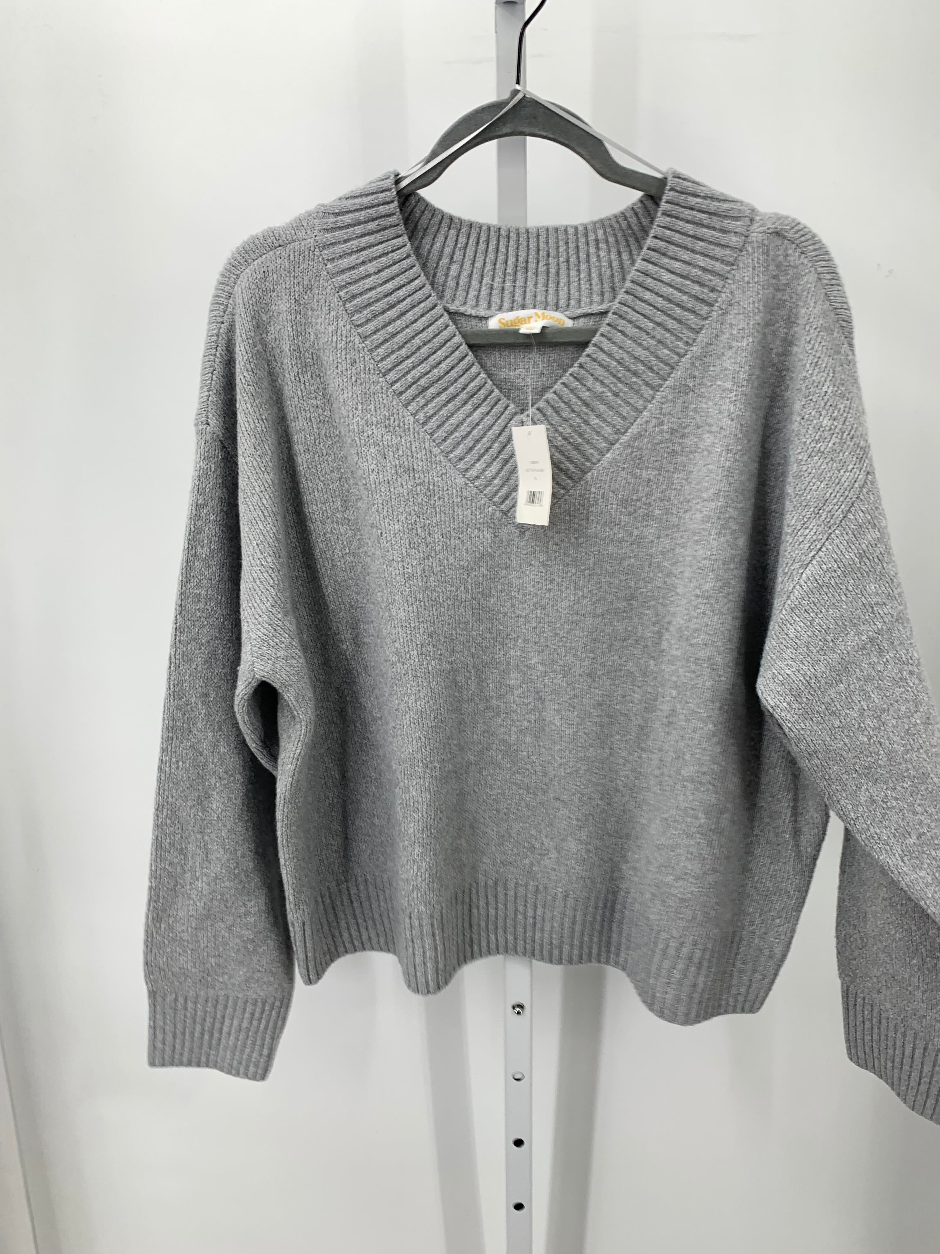 Size Extra Large Misses Long Slv Sweater