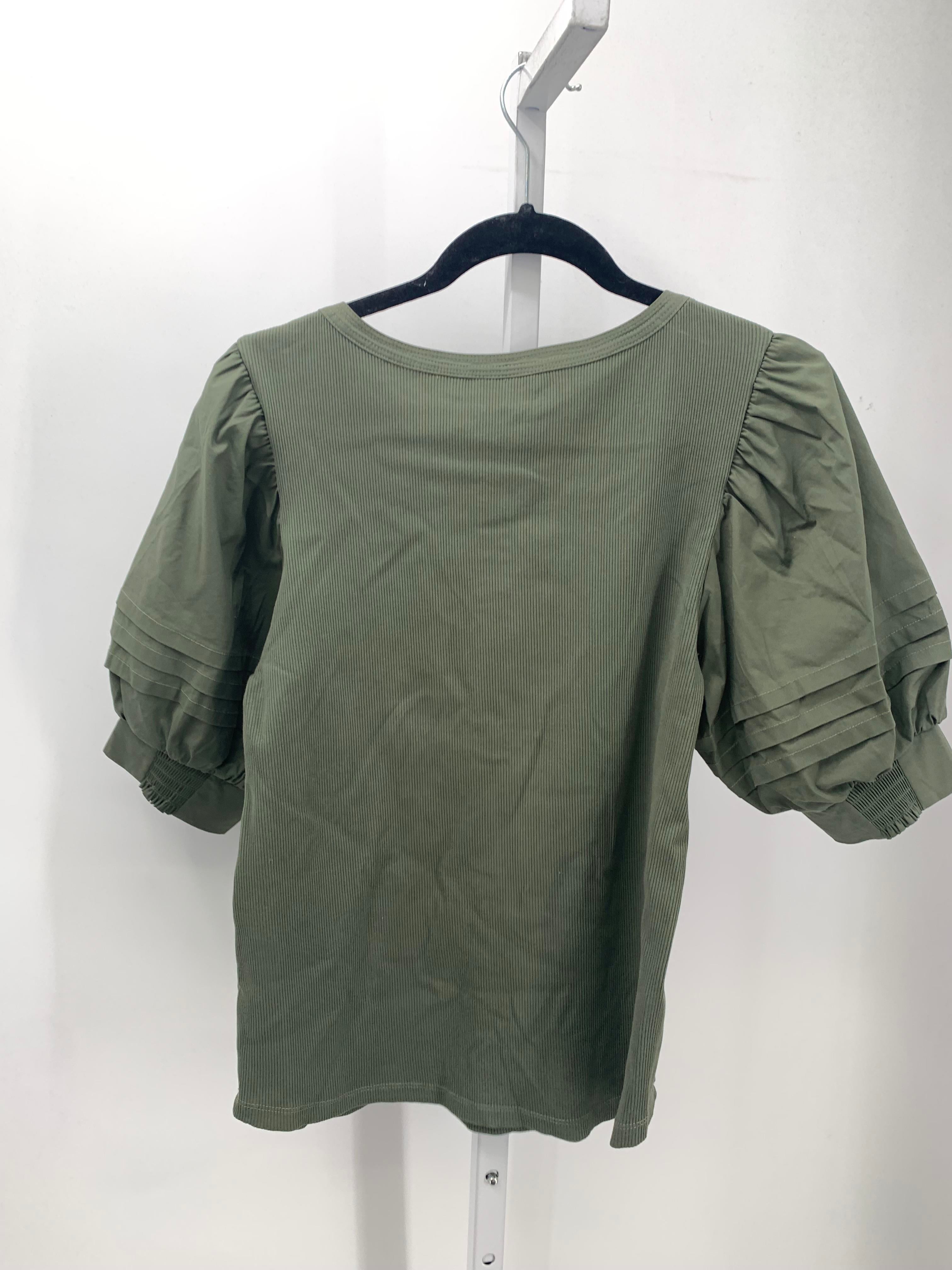 Chico's Size Medium Misses Short Sleeve Shirt