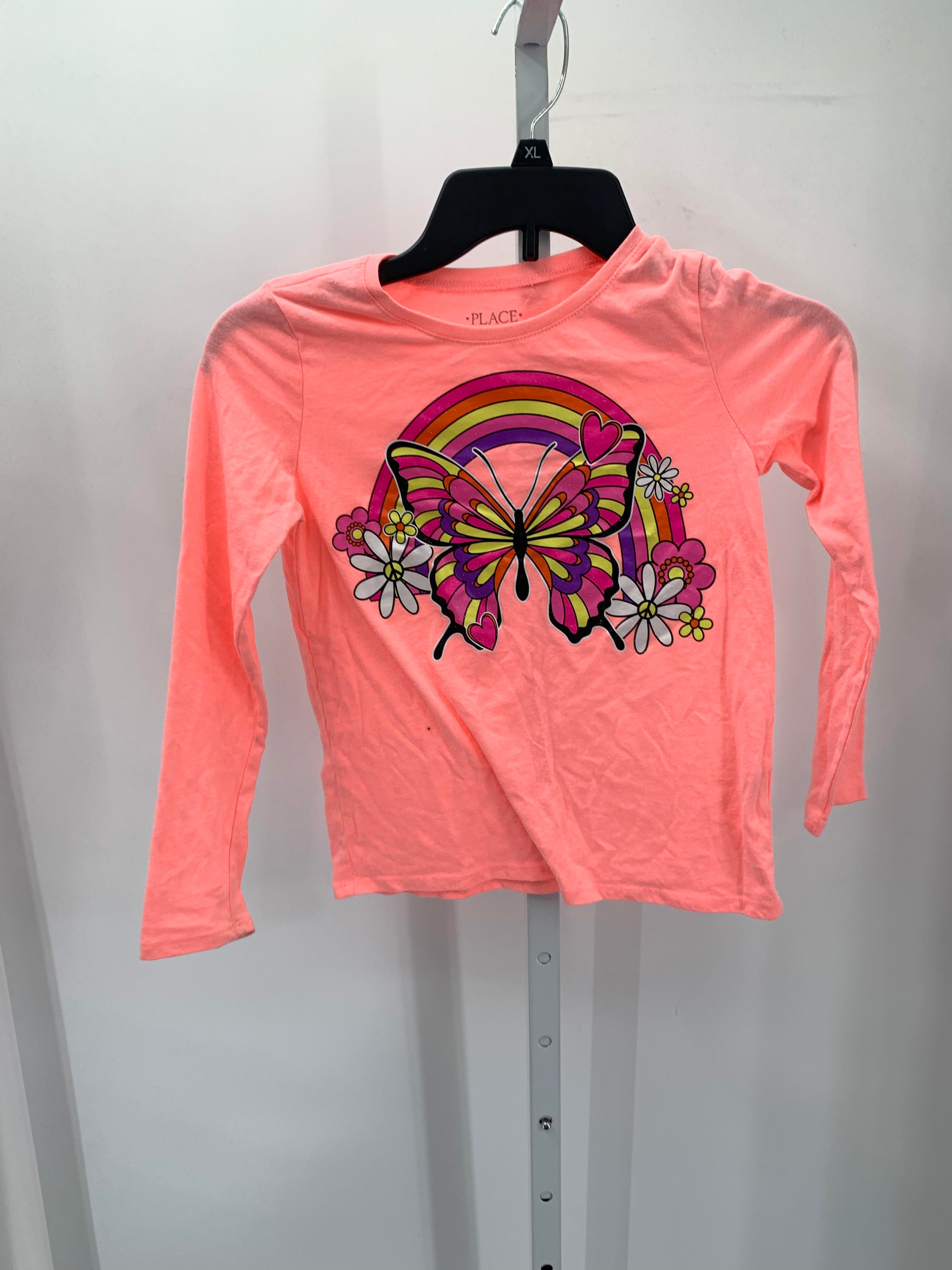 Children's Place Size 7-8 Girls Long Sleeve Shirt