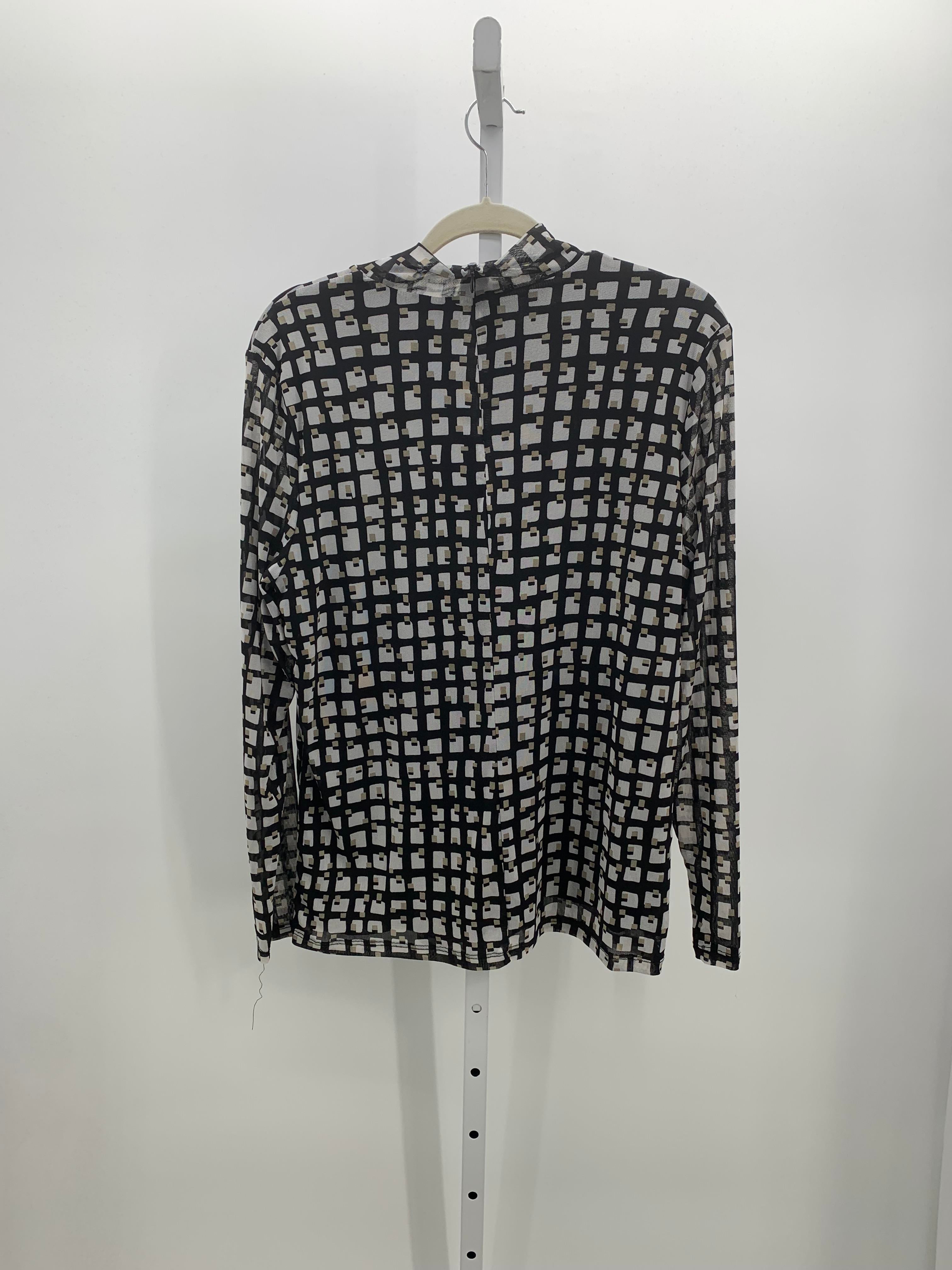 Anne Klein Size Extra Large Misses Long Sleeve Shirt