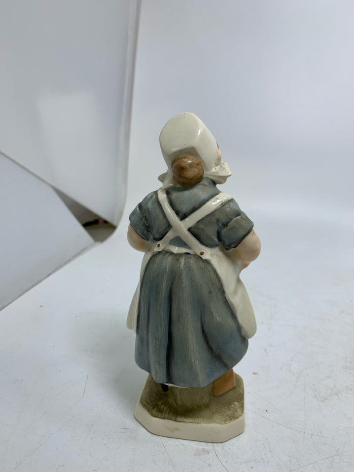 VTG FRIEDEL GERMAN NURSE HOLDING 2 BABIES.