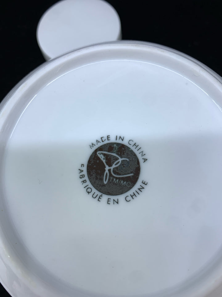 WHITE CANISTER.
