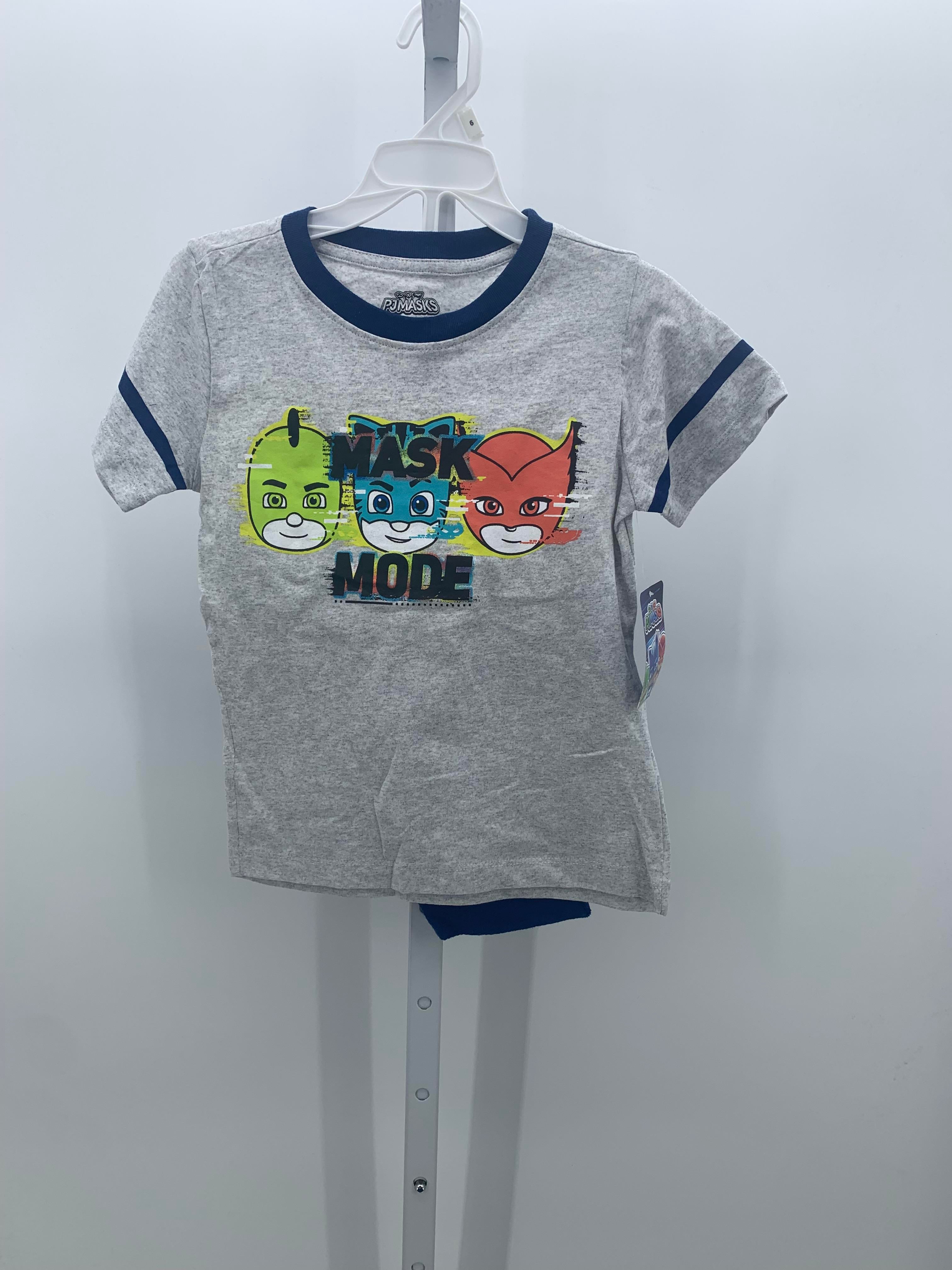 NEW MASK MODE TEE AND SHORTS.