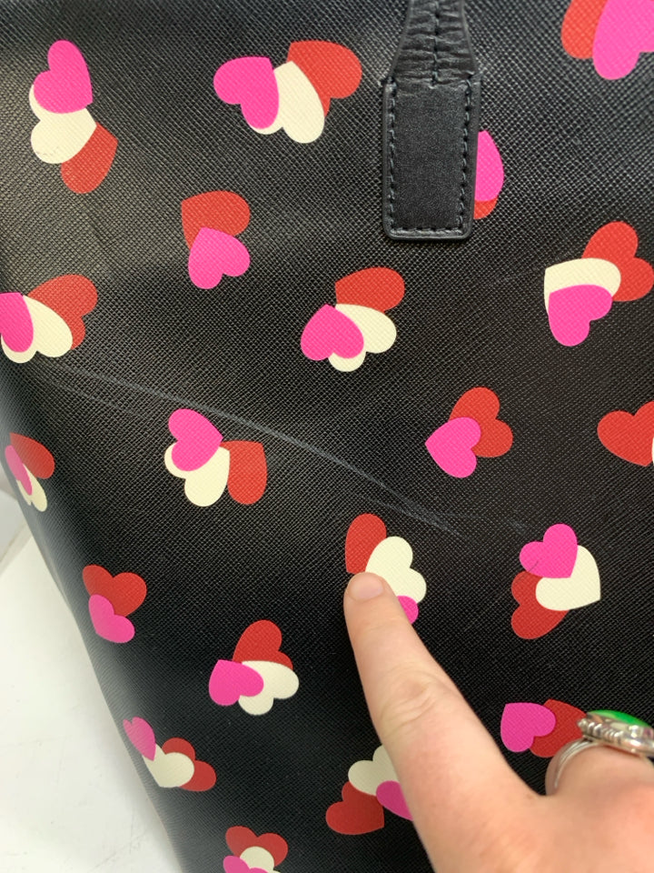 Kate Spade Flutter Hearts Tote Bag
