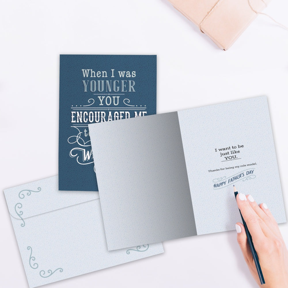 Role Model Dad, Father's Day Card