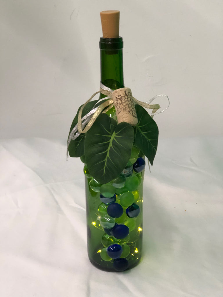 LIGHT UP WINE BOTTLE GRAPE JEWELS.