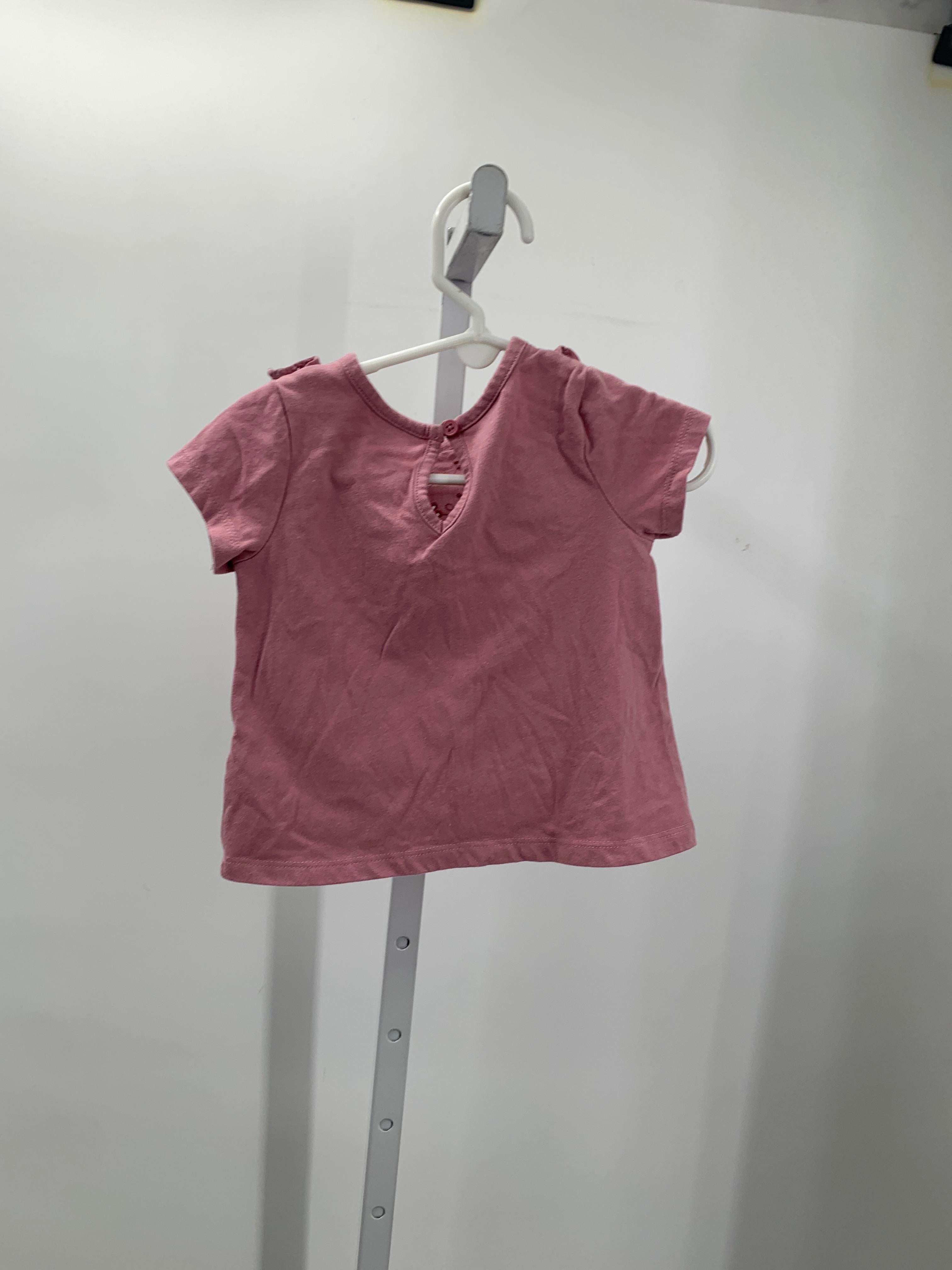 Petit Lem Size 18 Months Girls Short Sleeve Shirt