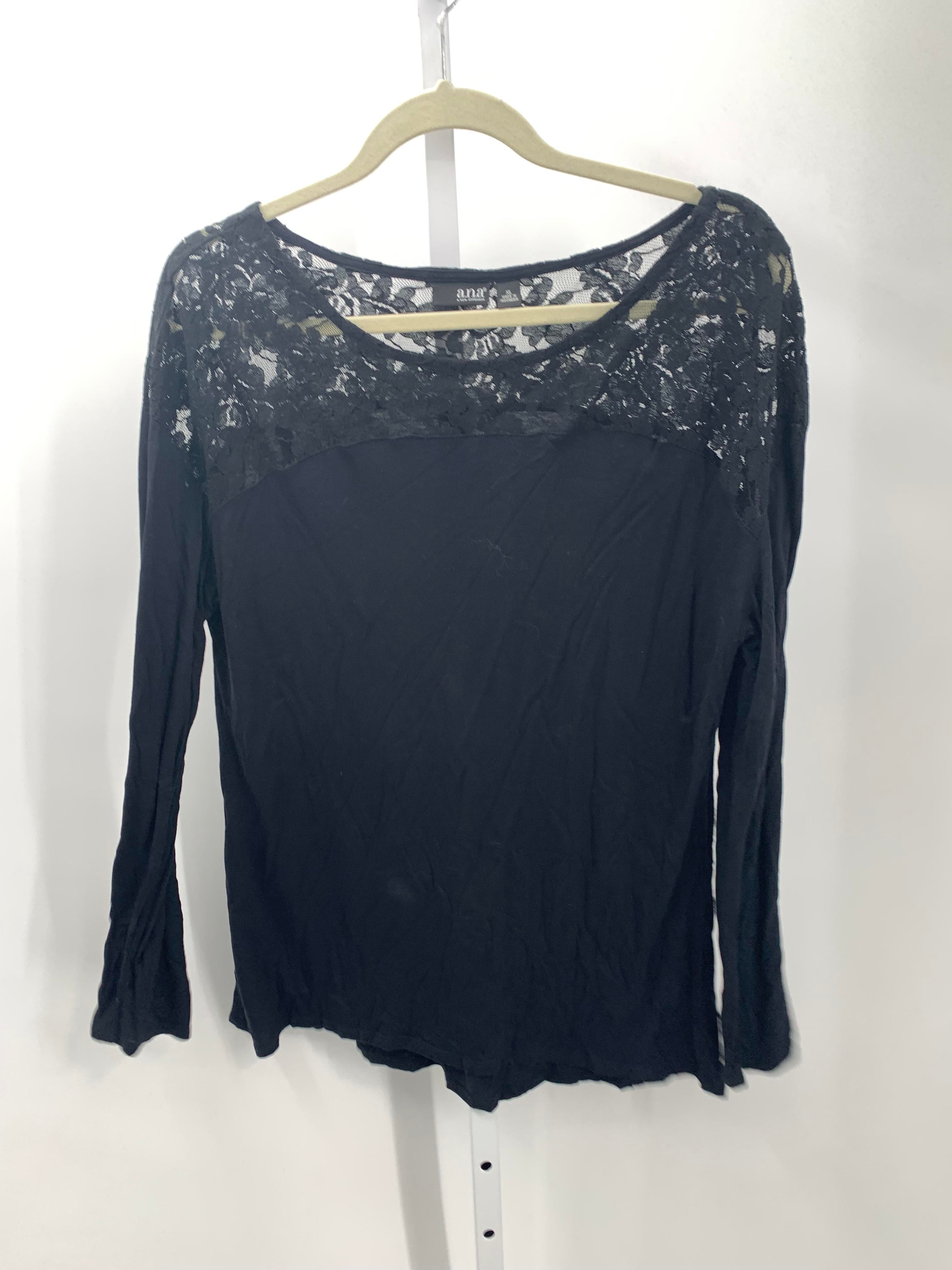 A.N.A. Size X Small Misses Long Sleeve Shirt