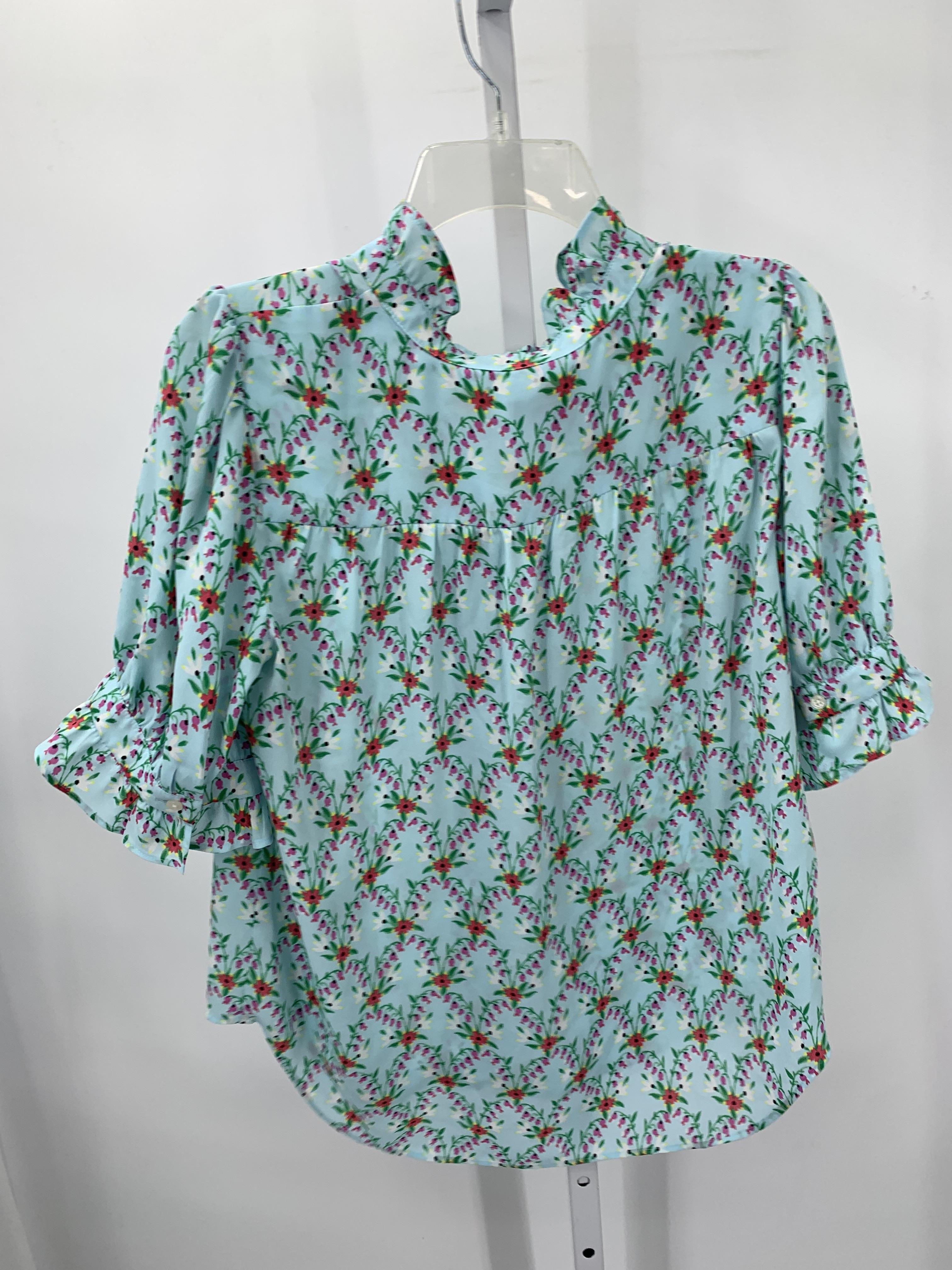 Ann Taylor Size Small Misses Short Sleeve Shirt