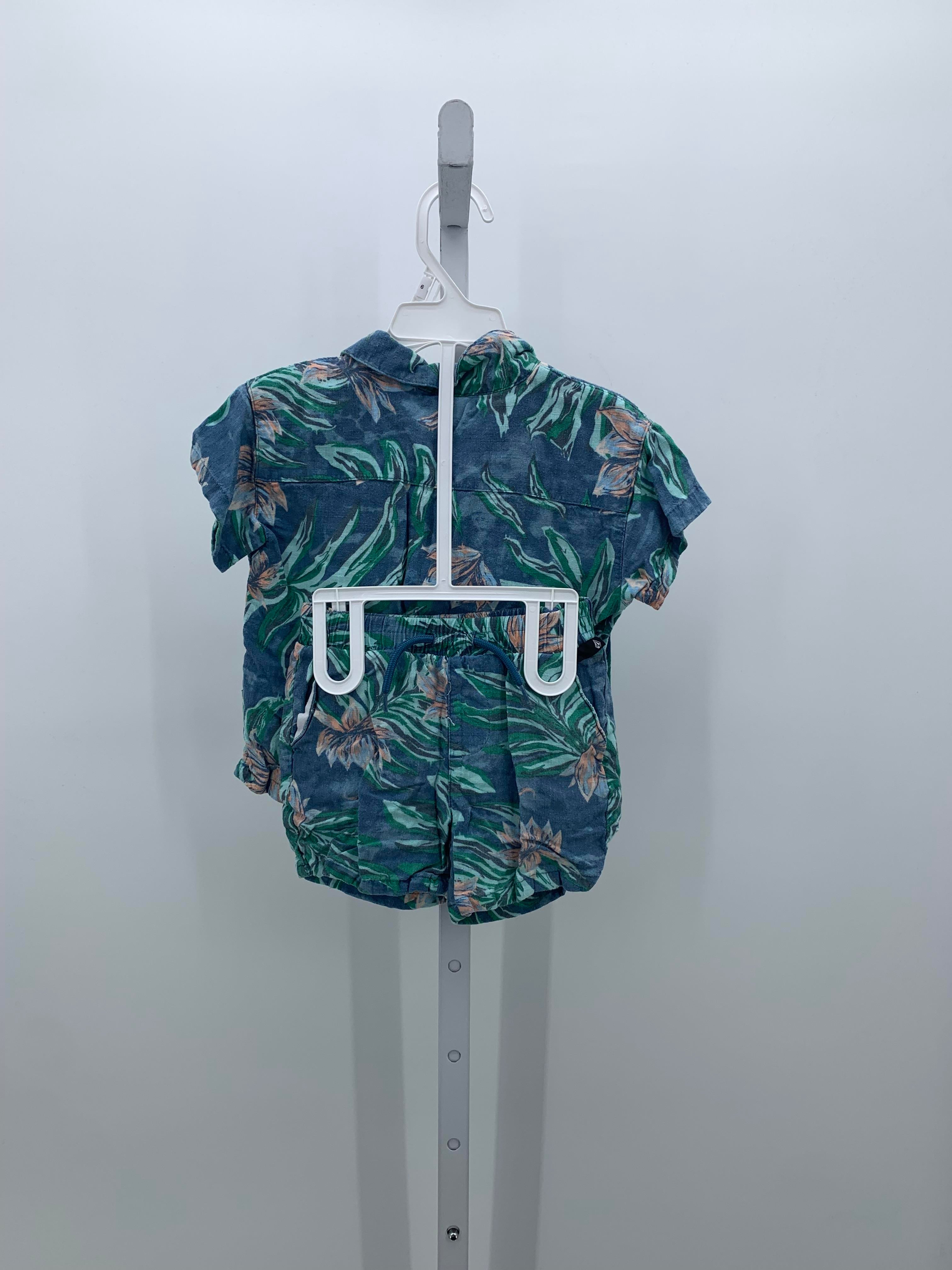 TROPICAL FLORAL SHIRT AND SHORTS