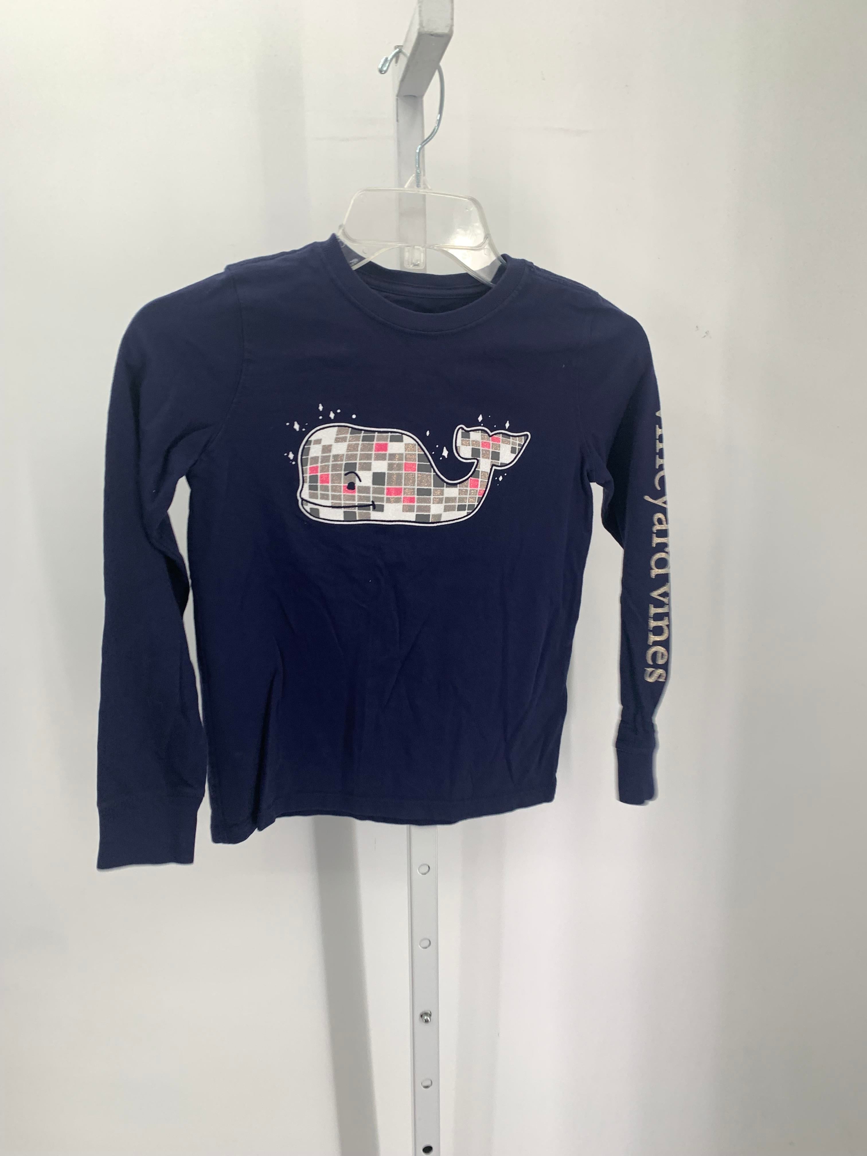 Vineyard Vines Size 8-10 Girls Long Sleeve Shirt