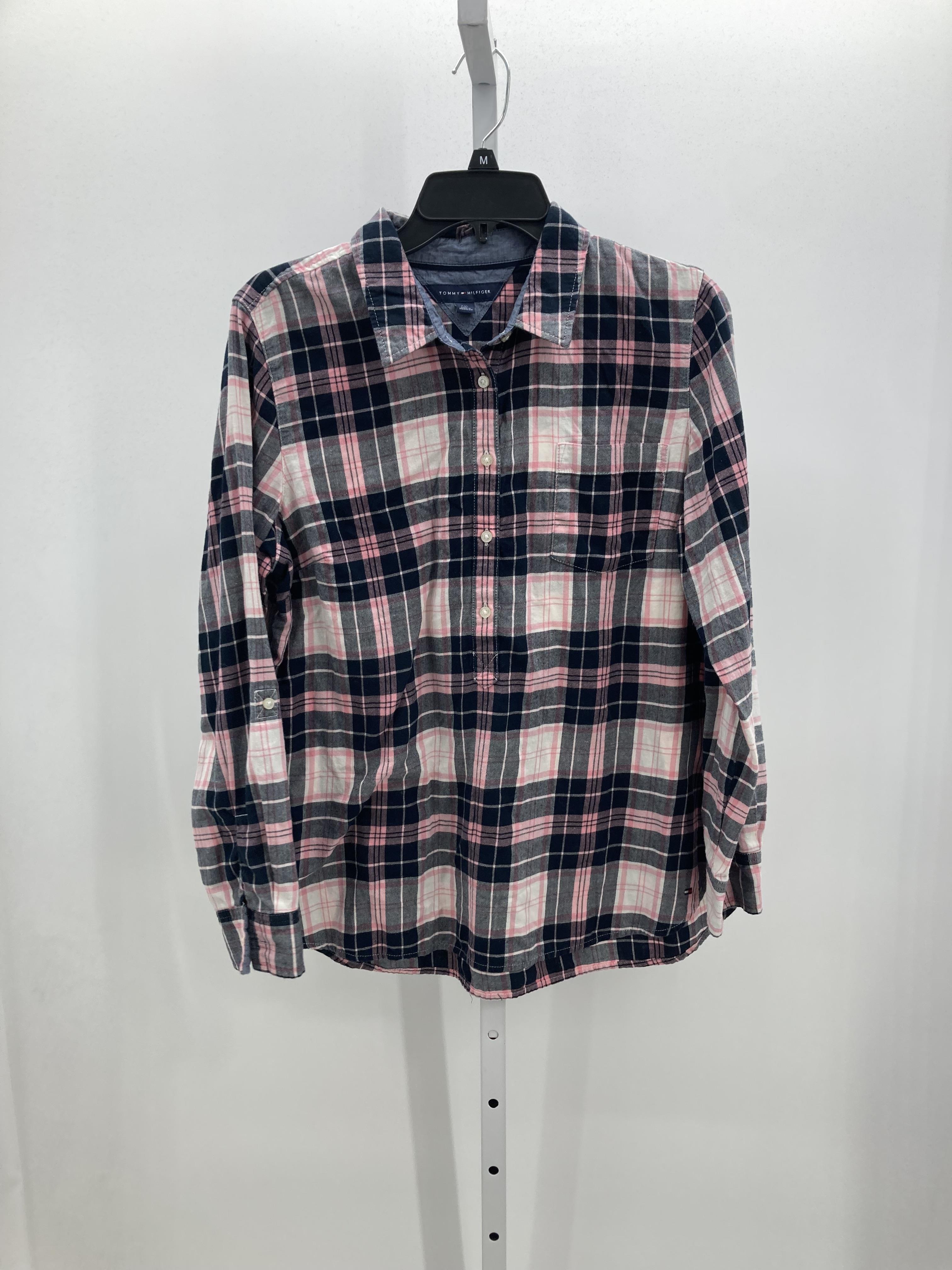 Tommy Hilfiger Size Large Misses Long Sleeve Shirt