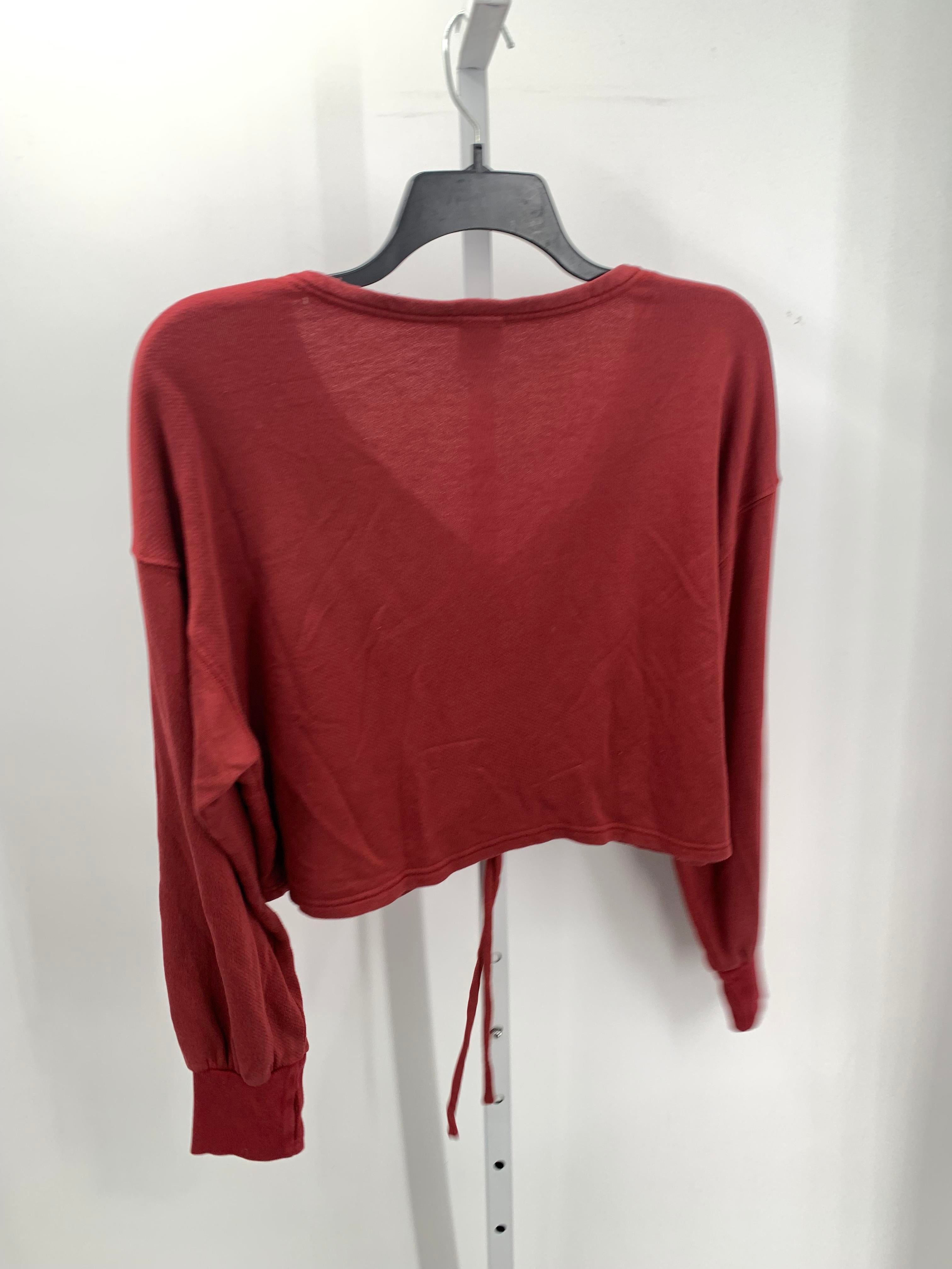 Aerie Size Large Juniors Long Sleeve Shirt