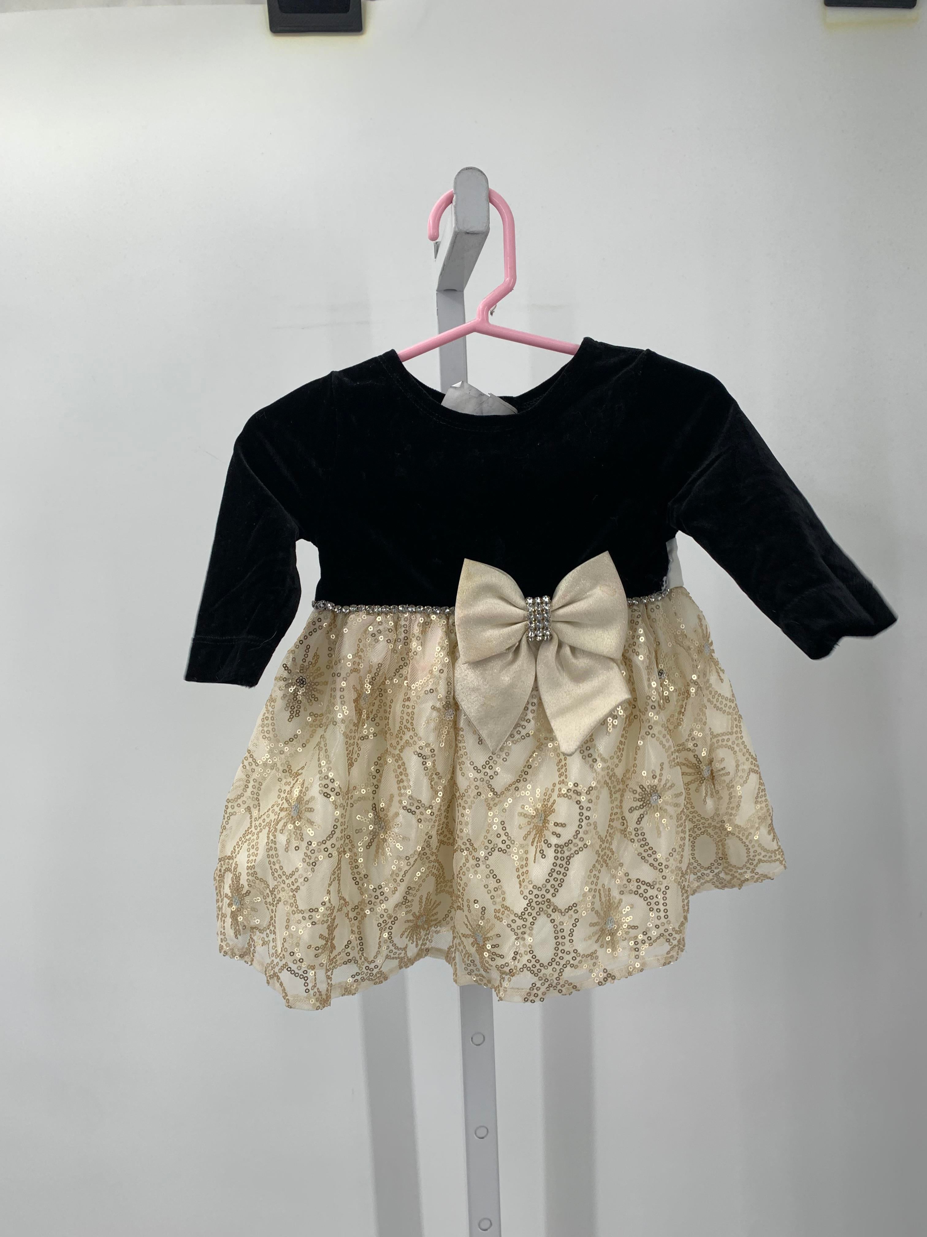 Rare Editions Size 6-9 mon Girls Long Sleeve Dress