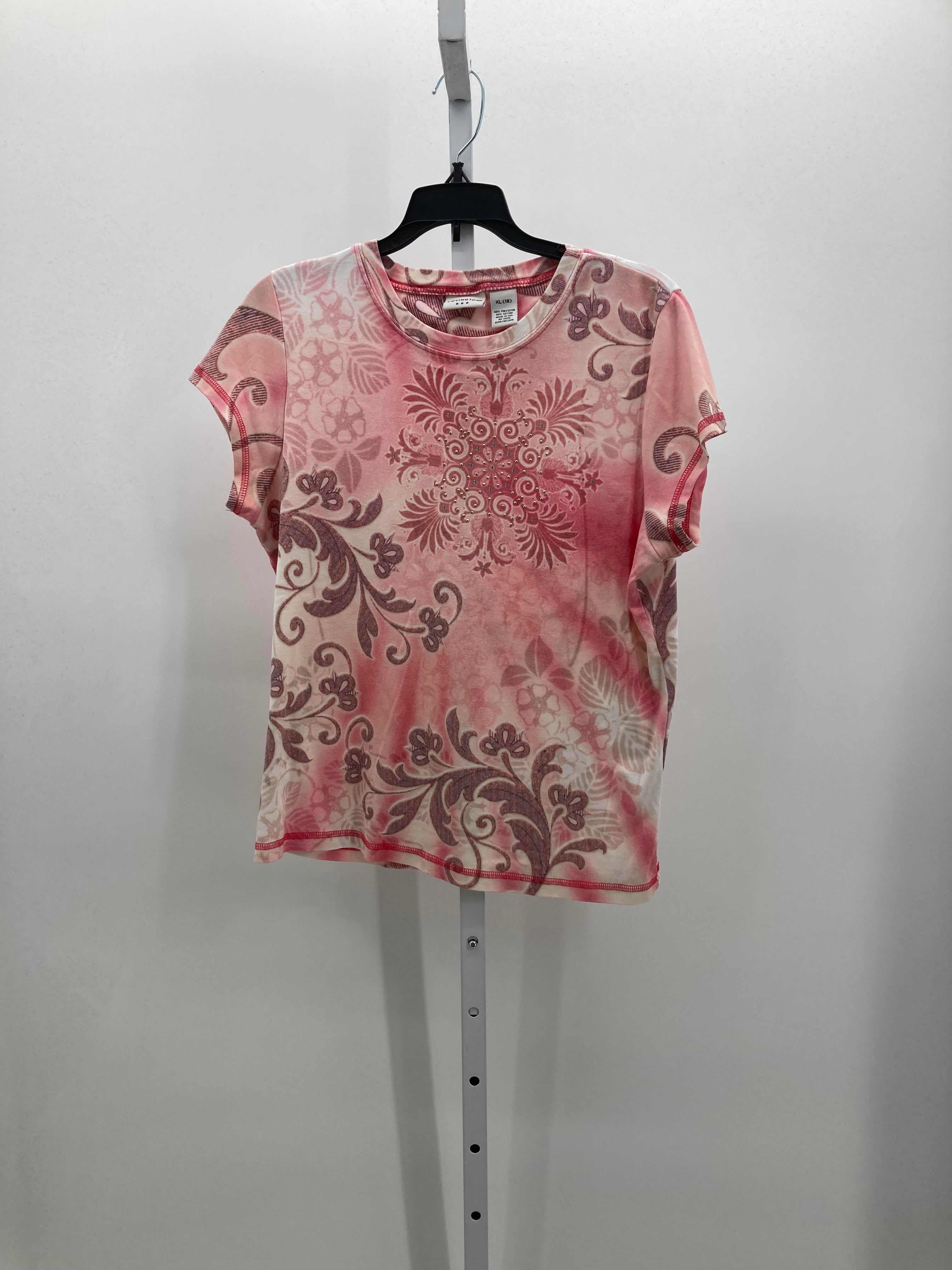 Covington Size 18 Girls Short Sleeve Shirt