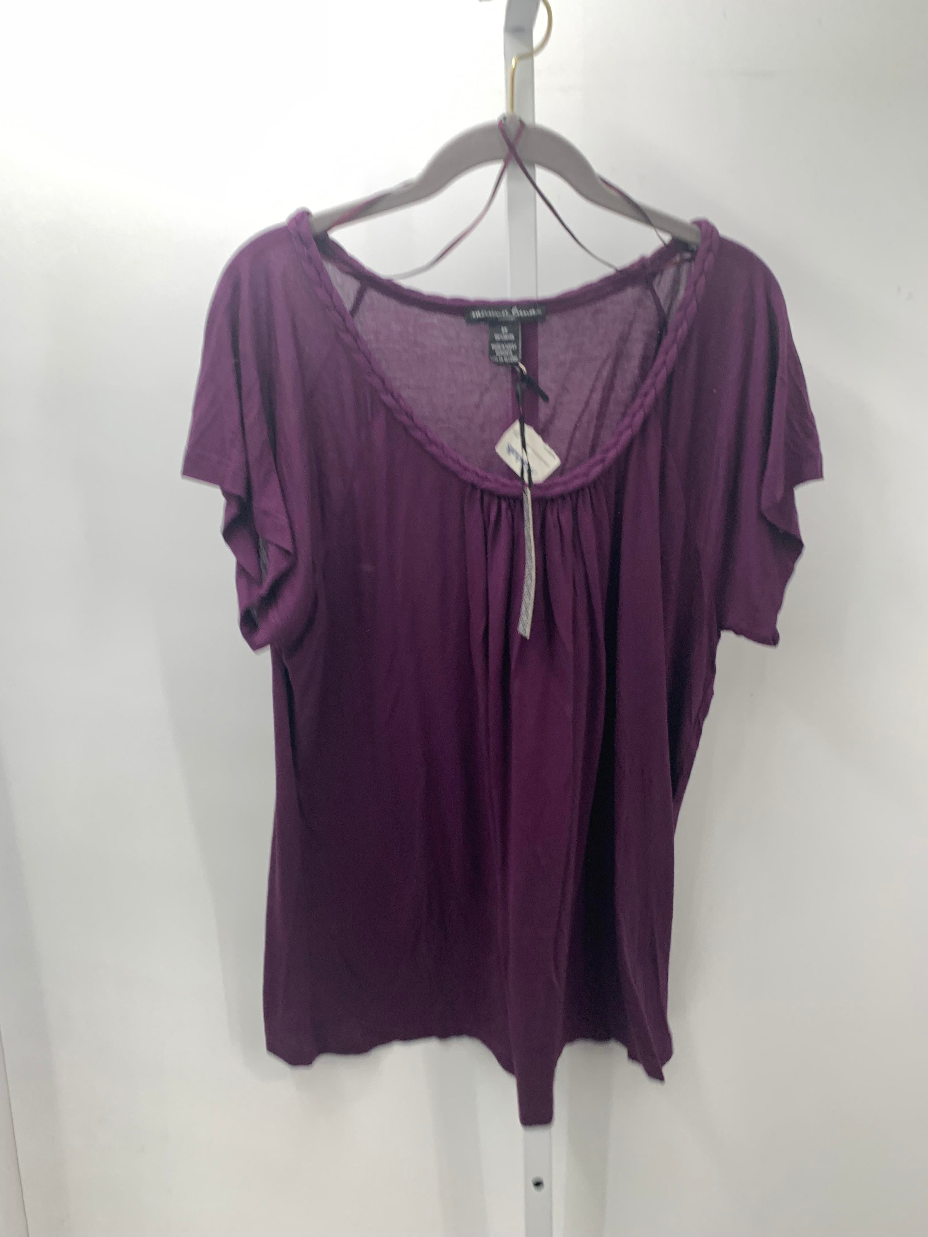 Size 2X Womens Short Sleeve Shirt