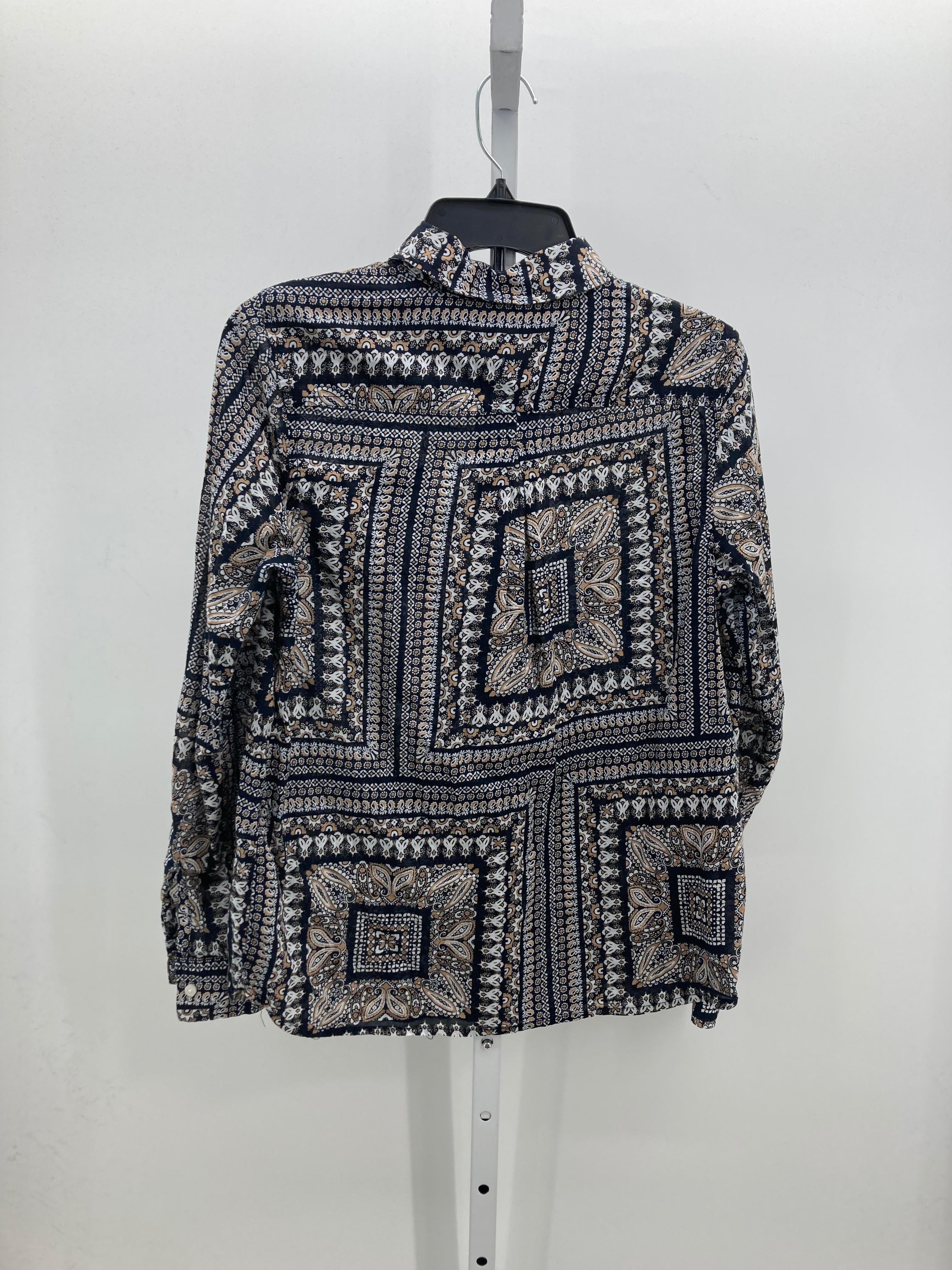 Tommy Hilfiger Size Medium Misses Long Sleeve Shirt
