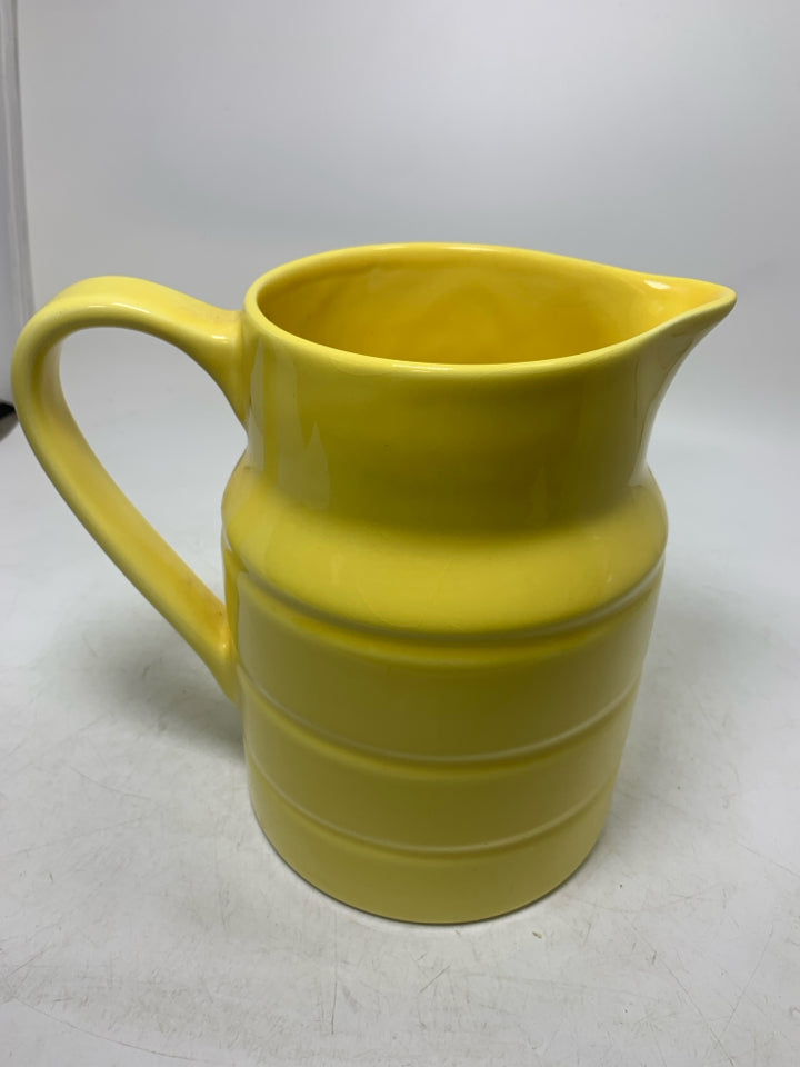 LARGE CERAMIC PITCHER.
