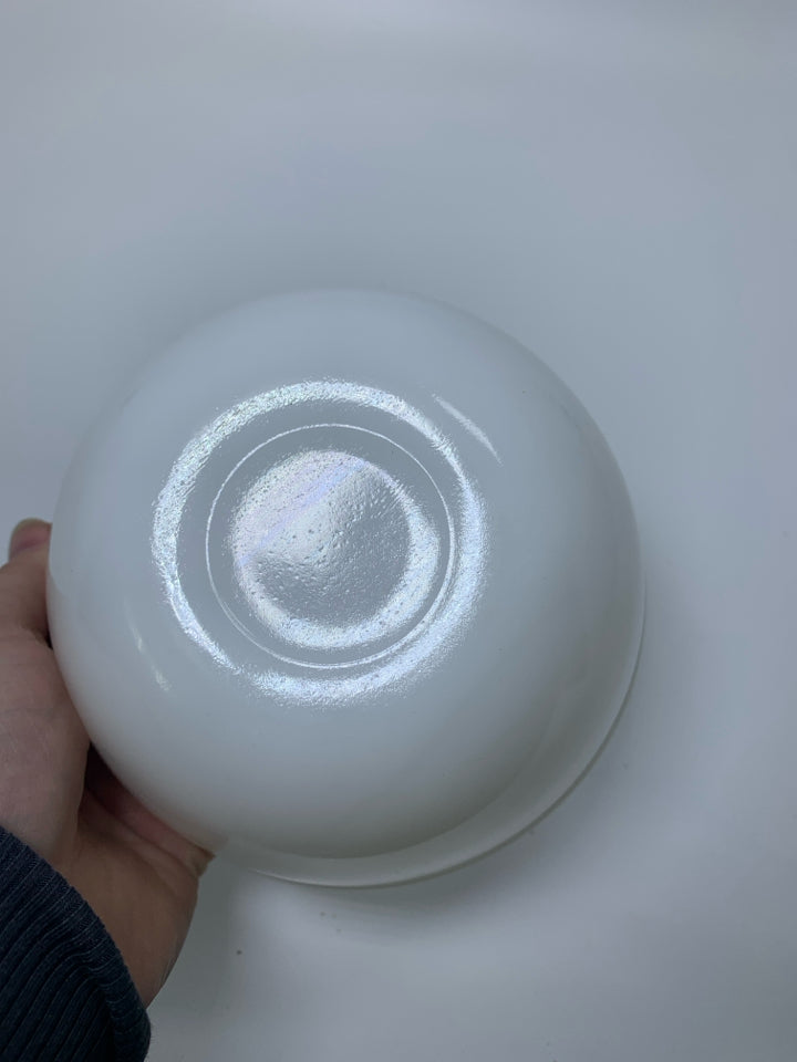 MILK GLASS SMALL BOWL.