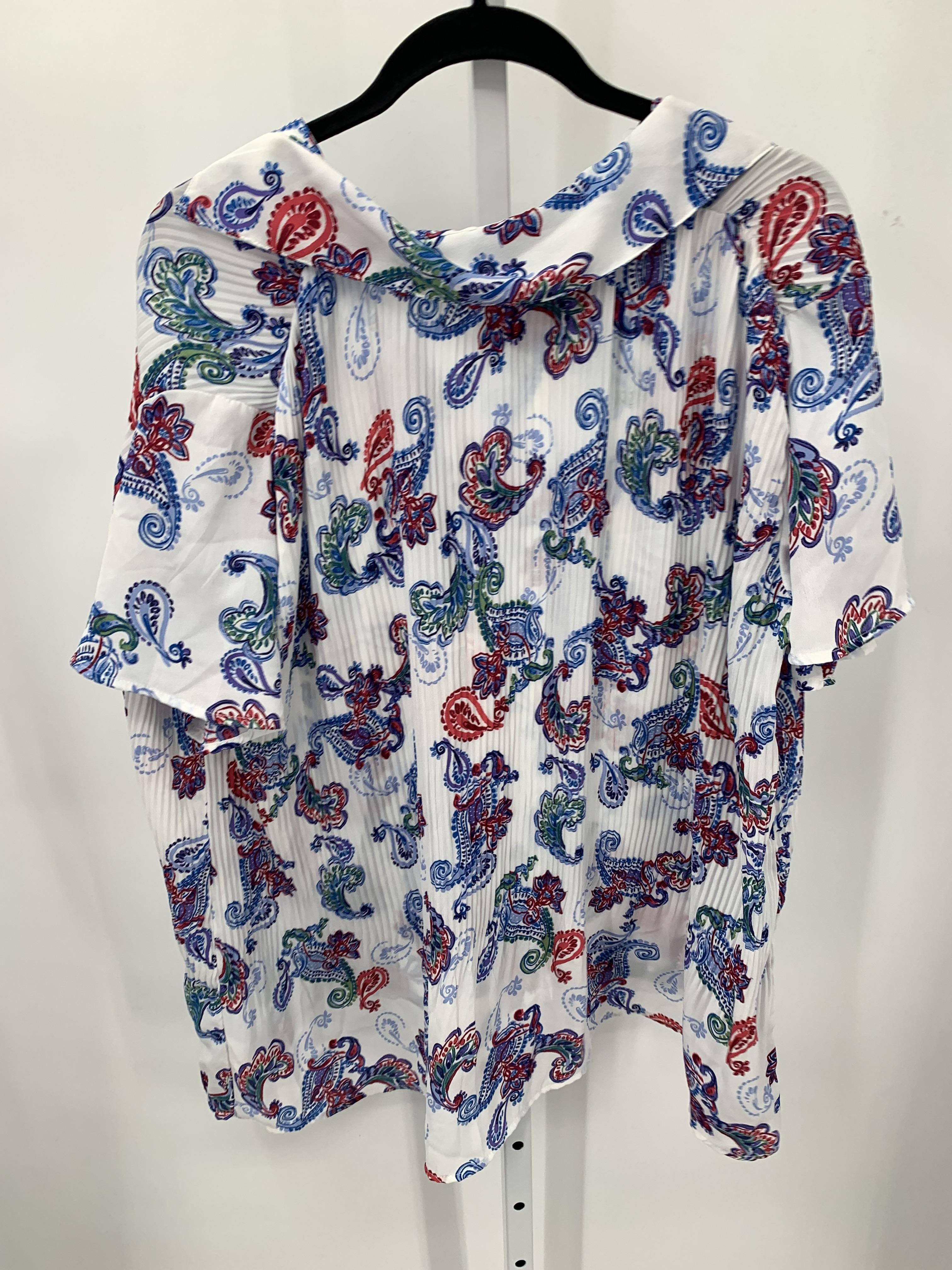Size 14/16 W Womens Short Sleeve Shirt