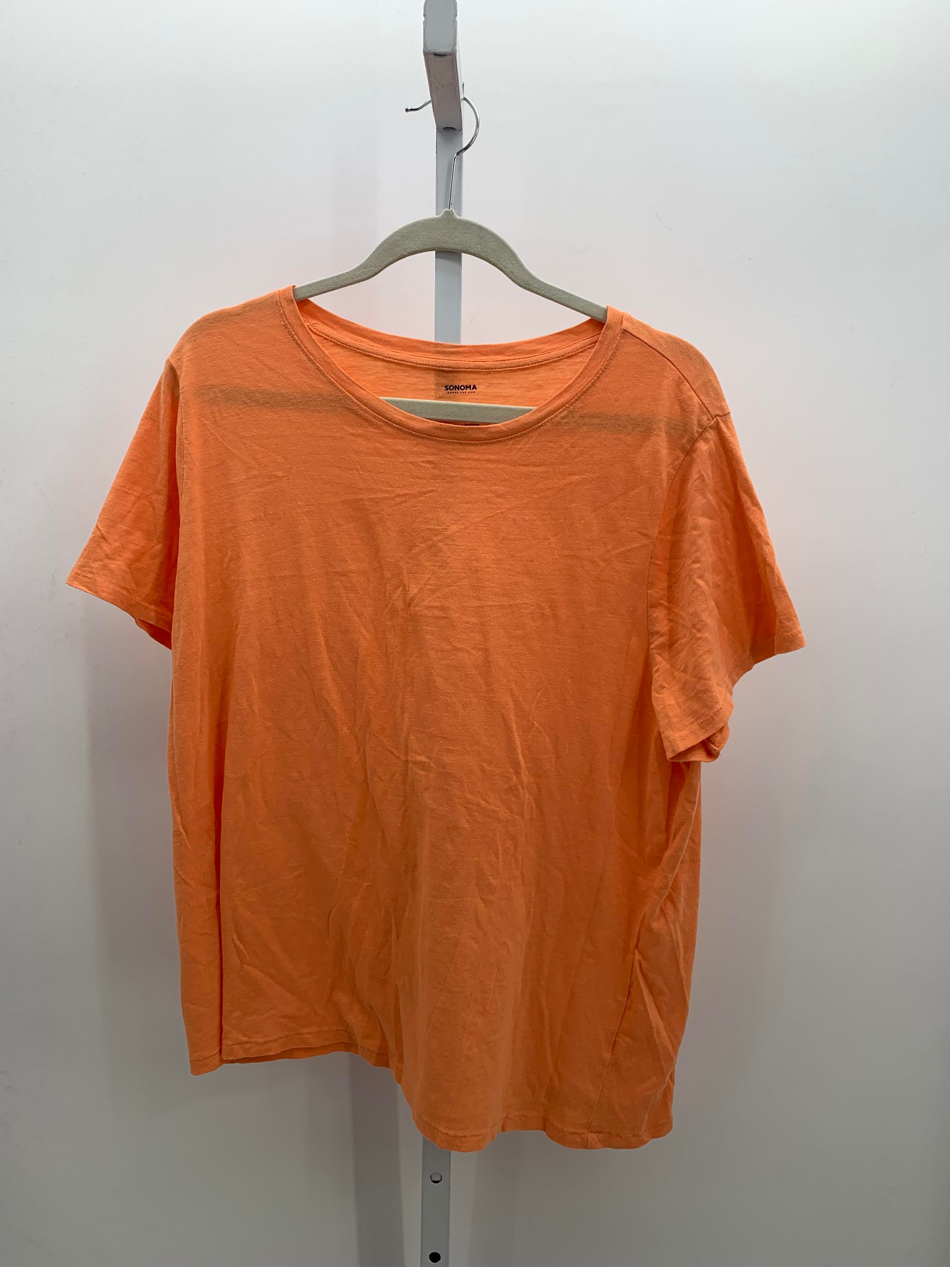 Sonoma Size Extra Large Misses Short Sleeve Shirt