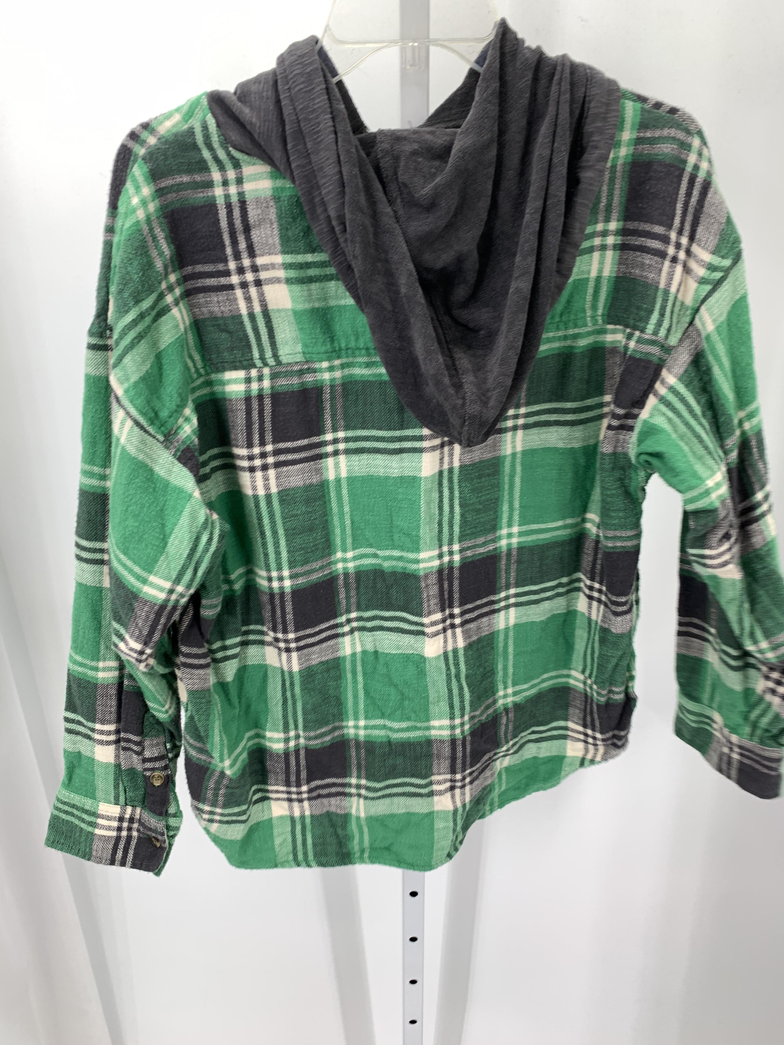 American Eagle Size Medium Juniors Long Sleeve Shirt