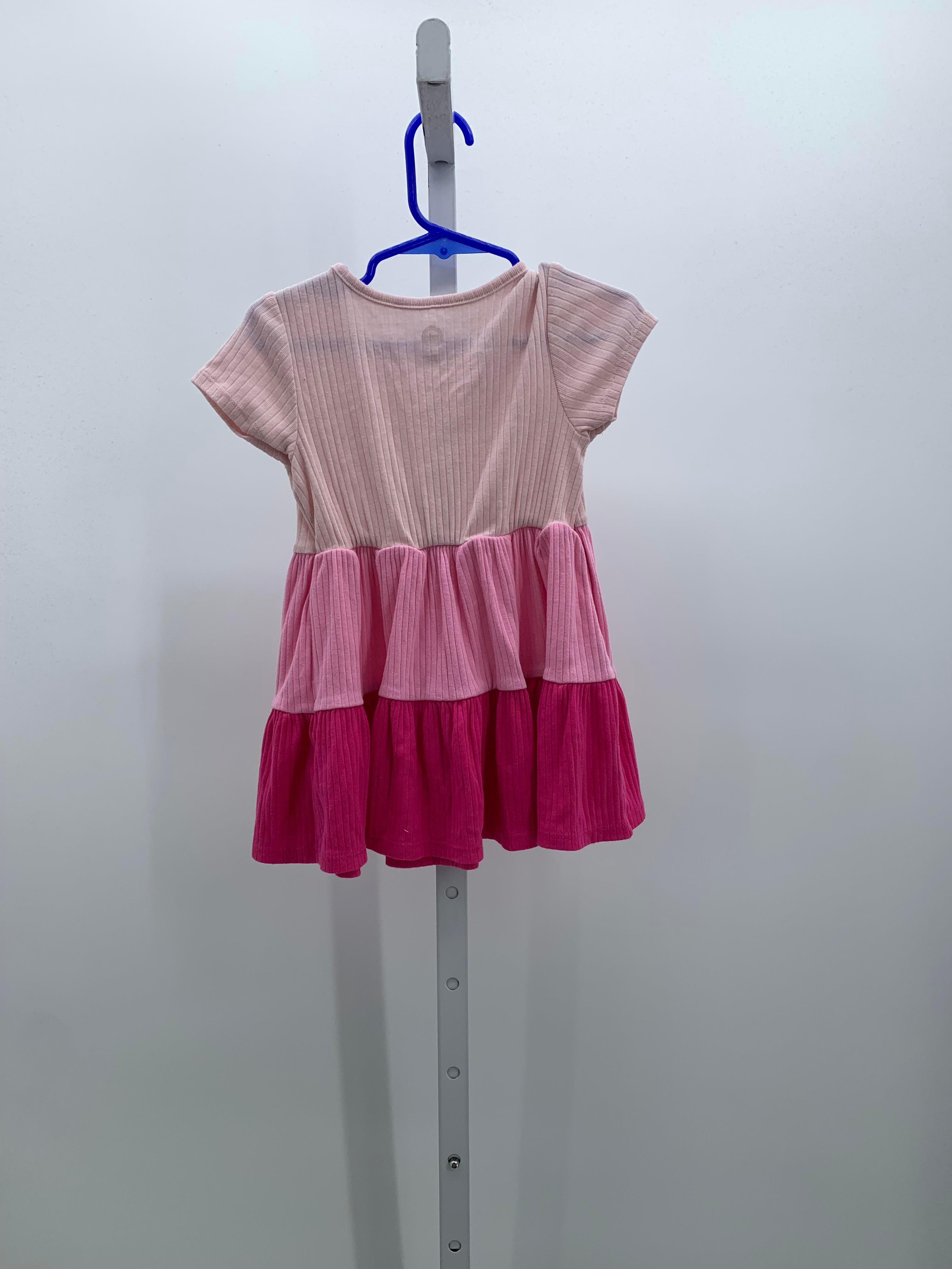 Wonder Nation Size 2T Girls Short Sleeve Dress