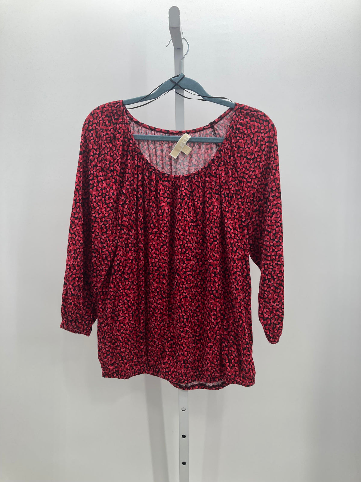 Michael Kors Size Large Misses 3/4 Sleeve Shirt