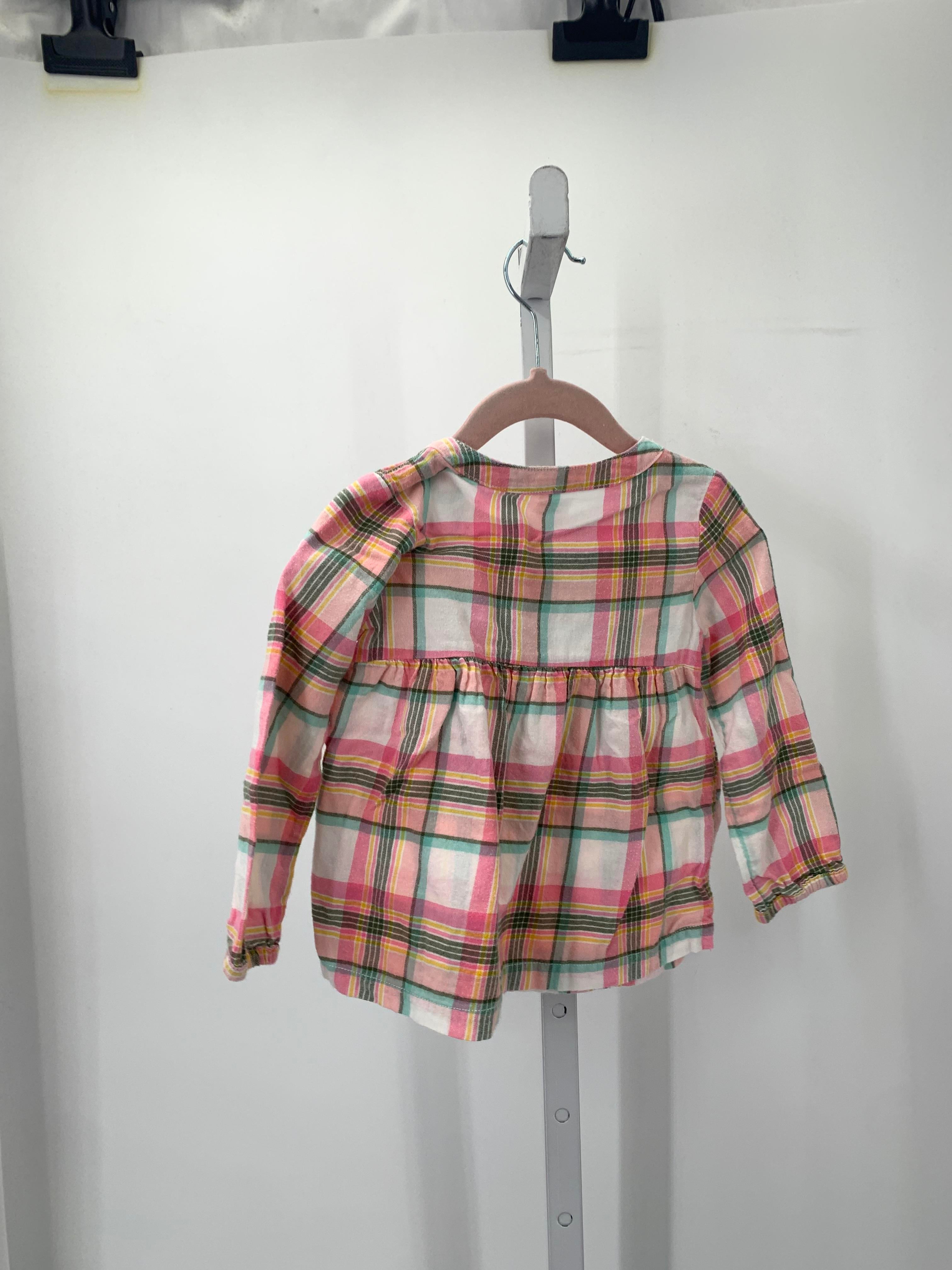 Carters Size 24 Months Girls Long Sleeve Shirt